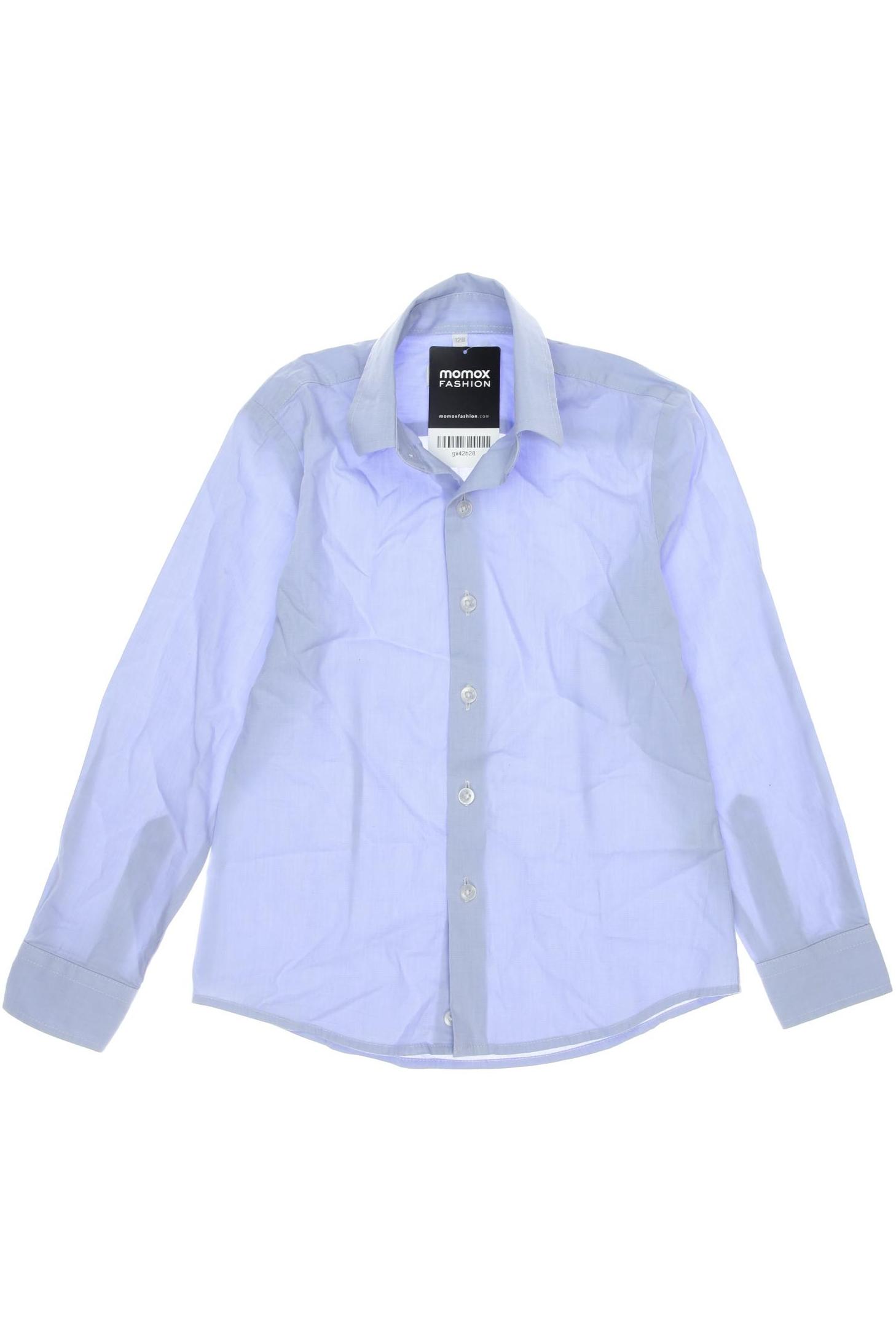 

weise Herren Hemd, hellblau, Gr. 128