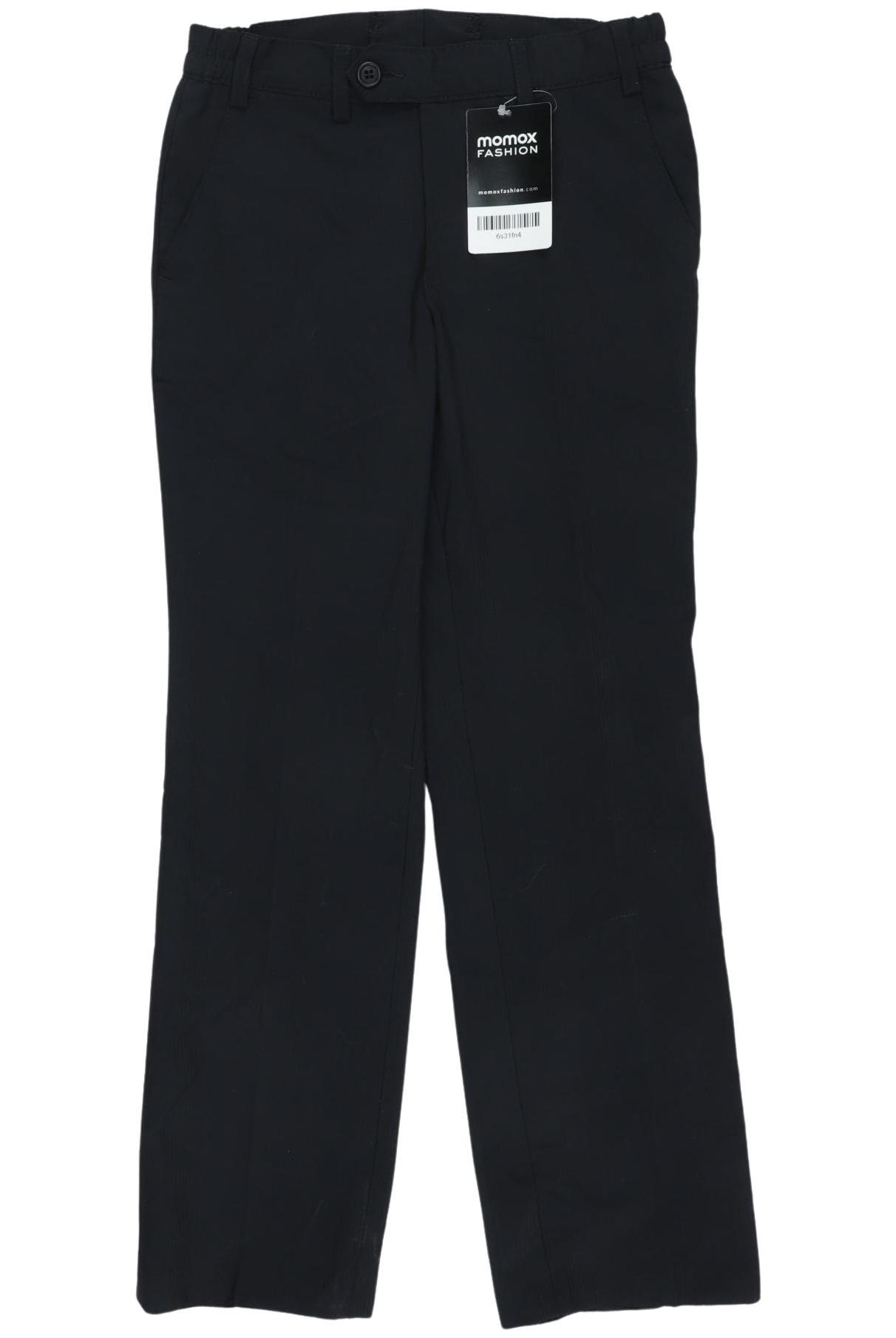 

weise Herren Stoffhose, schwarz, Gr. 128