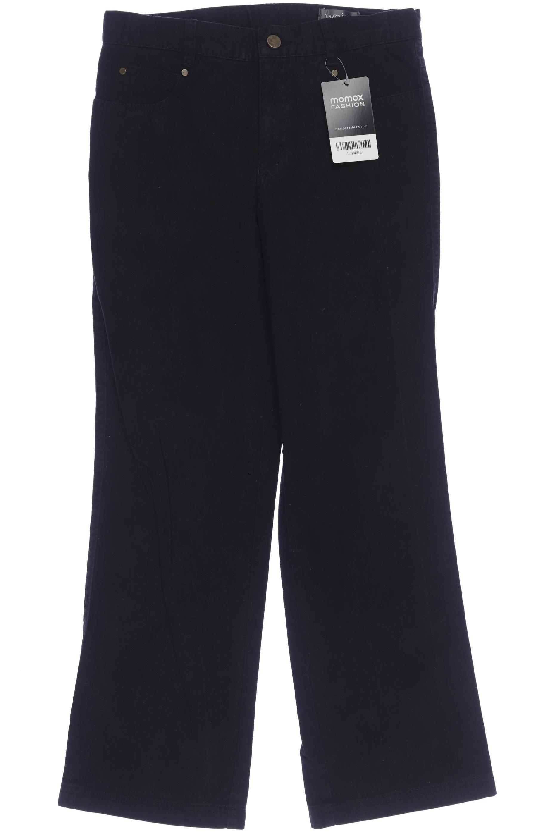 

weise Herren Stoffhose, schwarz, Gr. 140