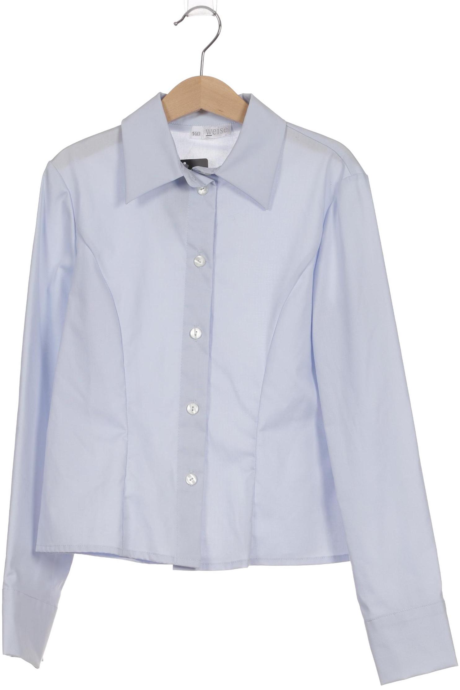 

weise Damen Bluse, blau, Gr. 140