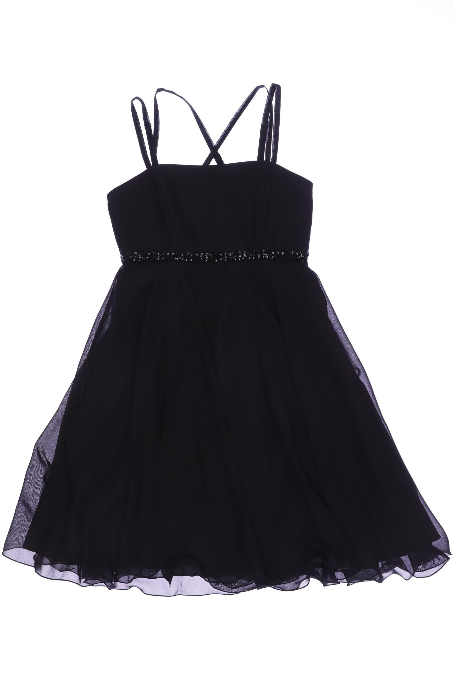 

weise Damen Kleid, schwarz, Gr. 158