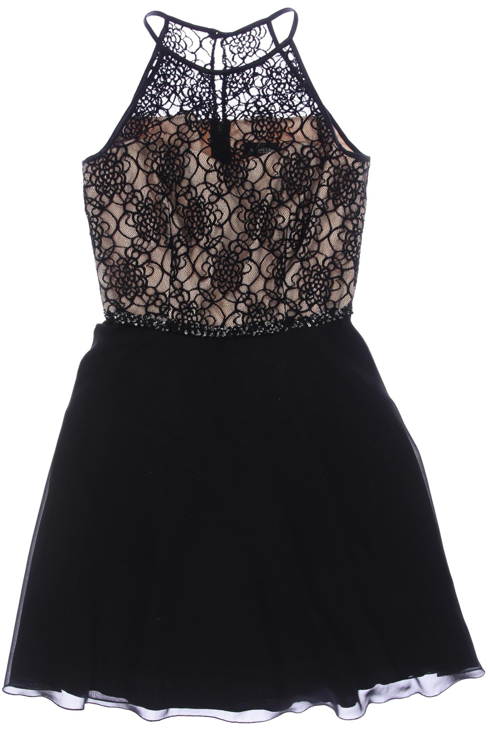 

weise Damen Kleid, schwarz, Gr. 158