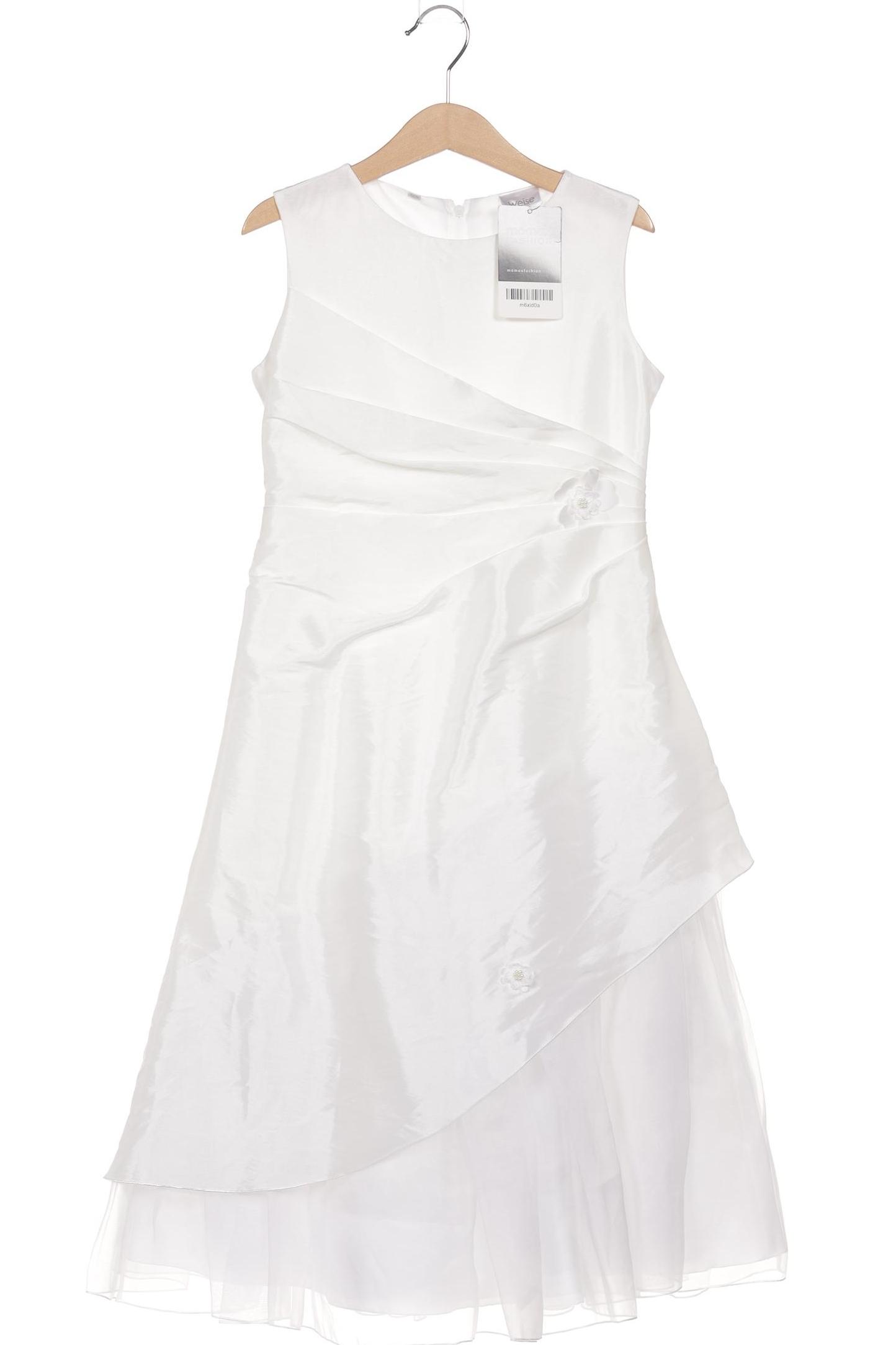 

weise Mädchen Kleid, cremeweiß, Gr. 128