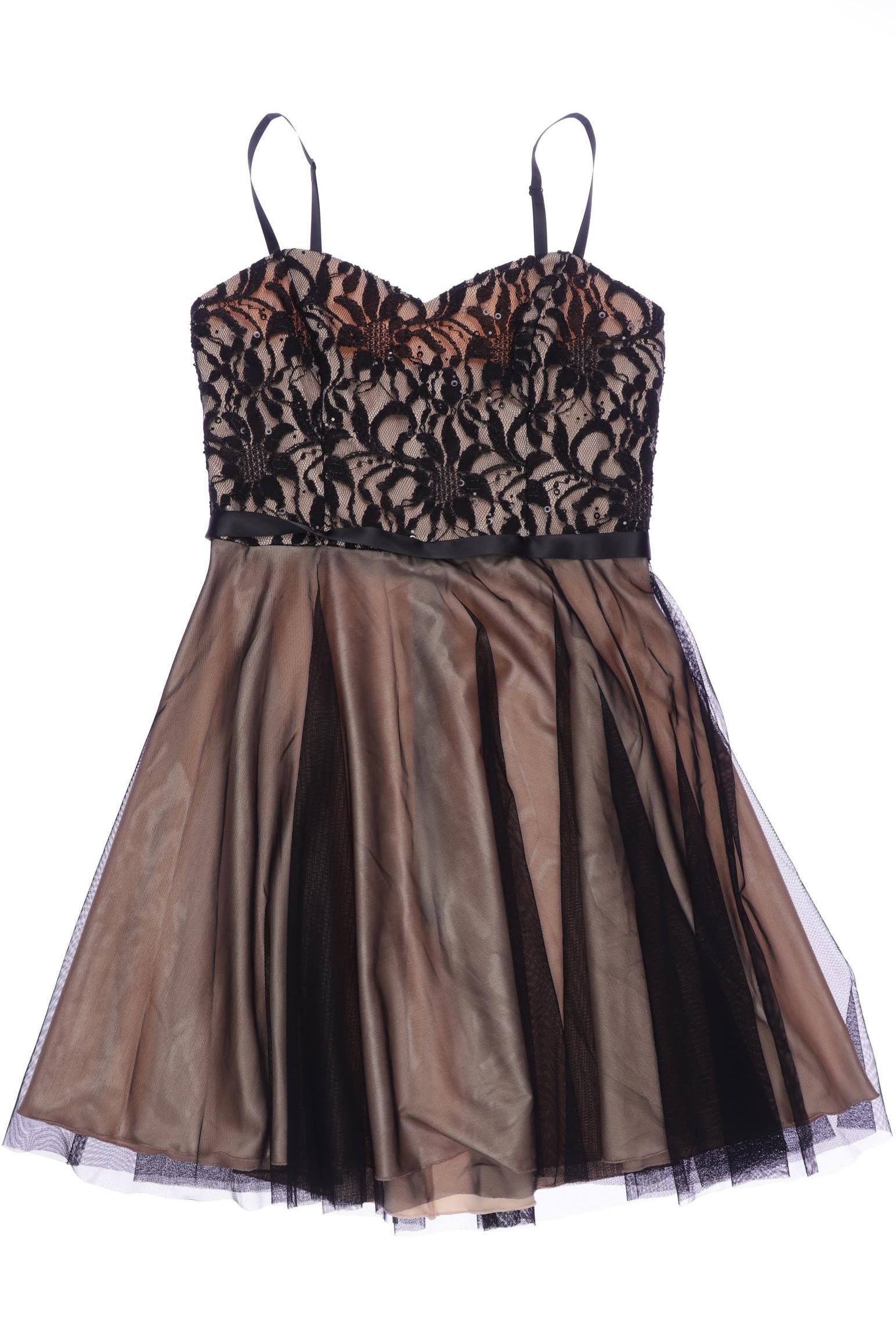 

weise Damen Kleid, schwarz, Gr. 158