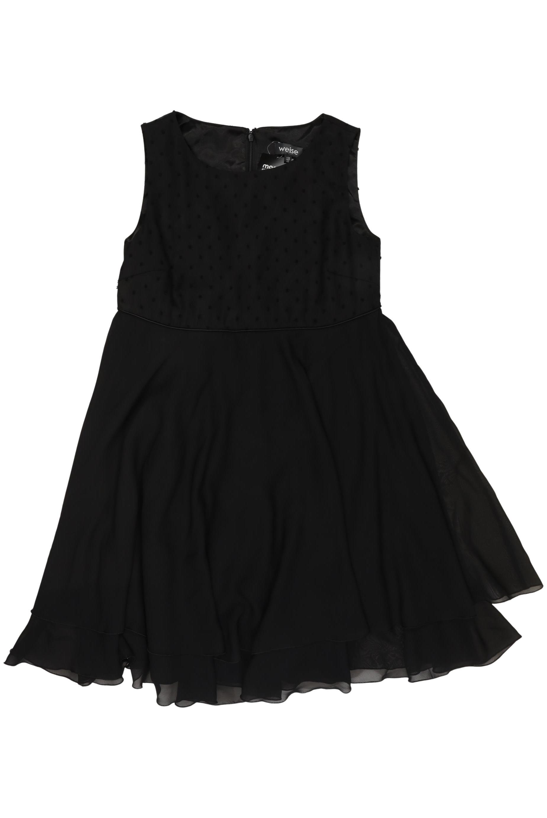 

weise Mädchen Kleid, schwarz, Gr. 158