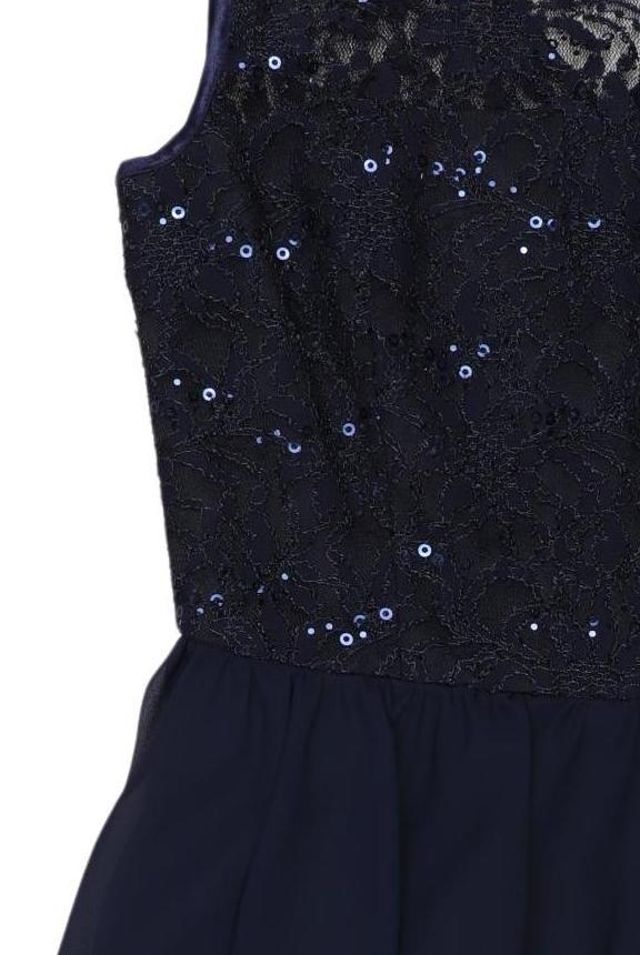 Thumbnail - weise Mädchen Kleid, marineblau, Gr. 158