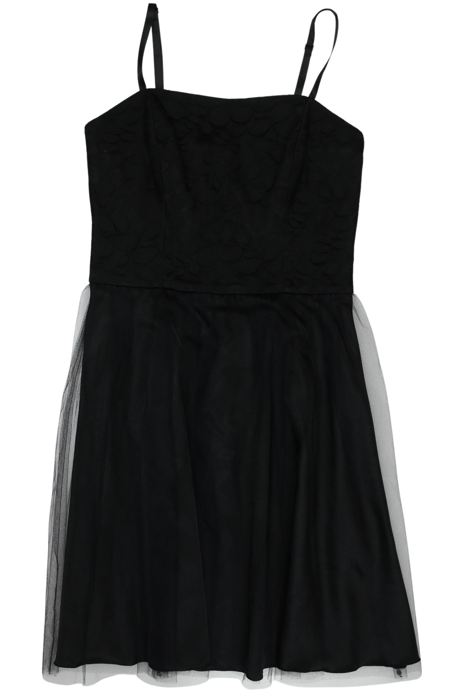 

weise Damen Kleid, schwarz, Gr. 158