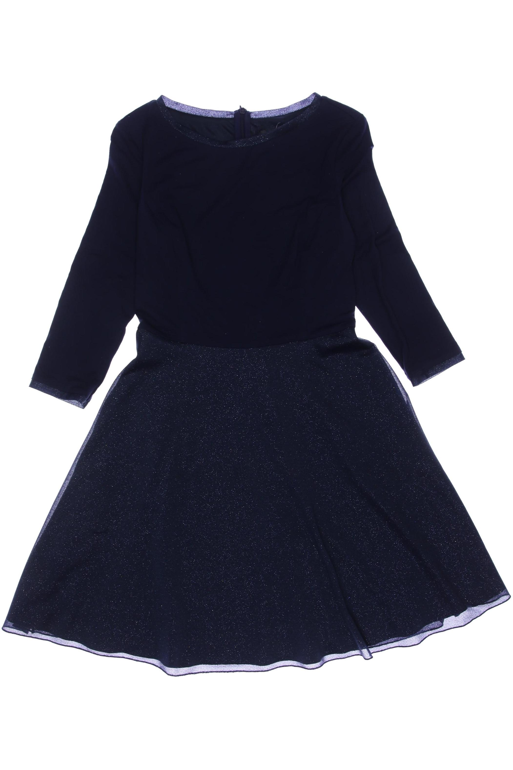 

weise Damen Kleid, marineblau, Gr. 158