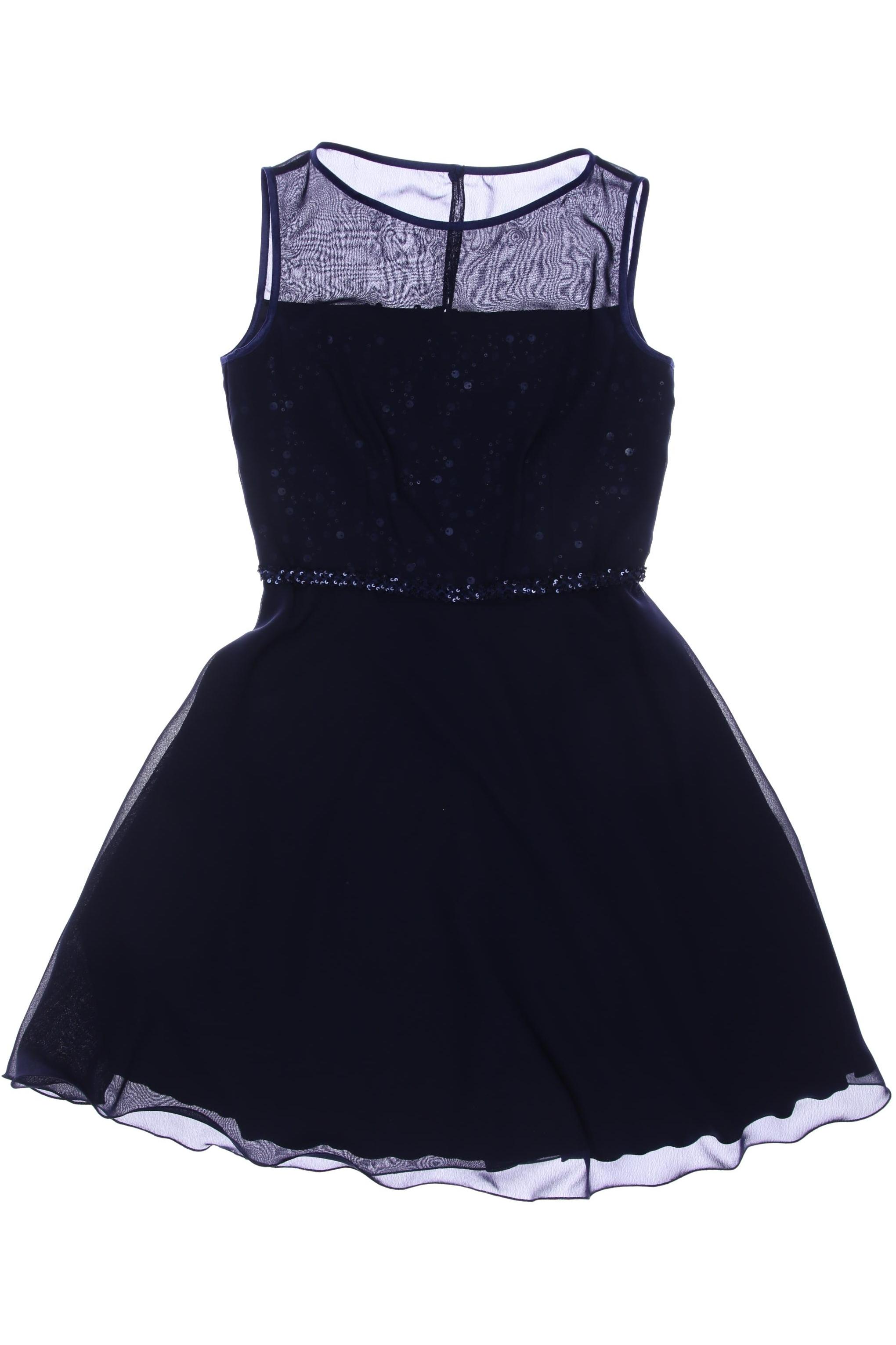 

weise Damen Kleid, marineblau, Gr. 158