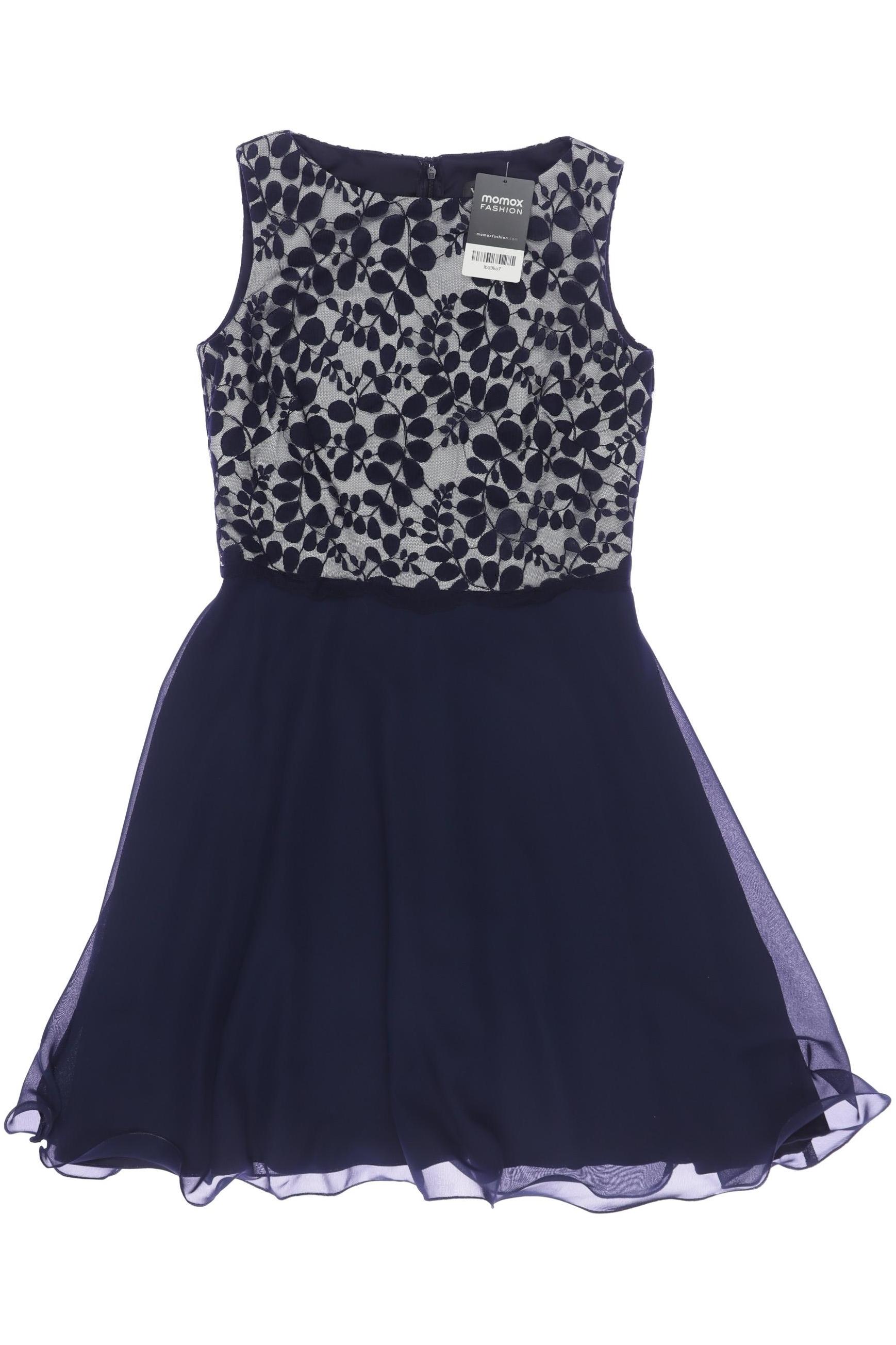 

weise Damen Kleid, marineblau, Gr. 164