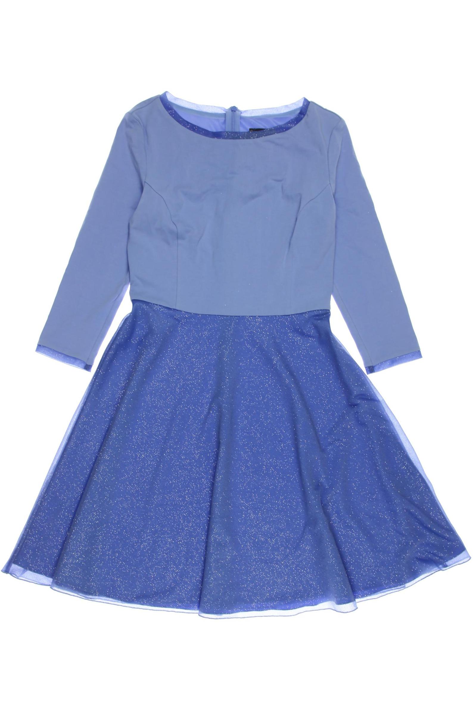 

weise Damen Kleid, blau, Gr. 158