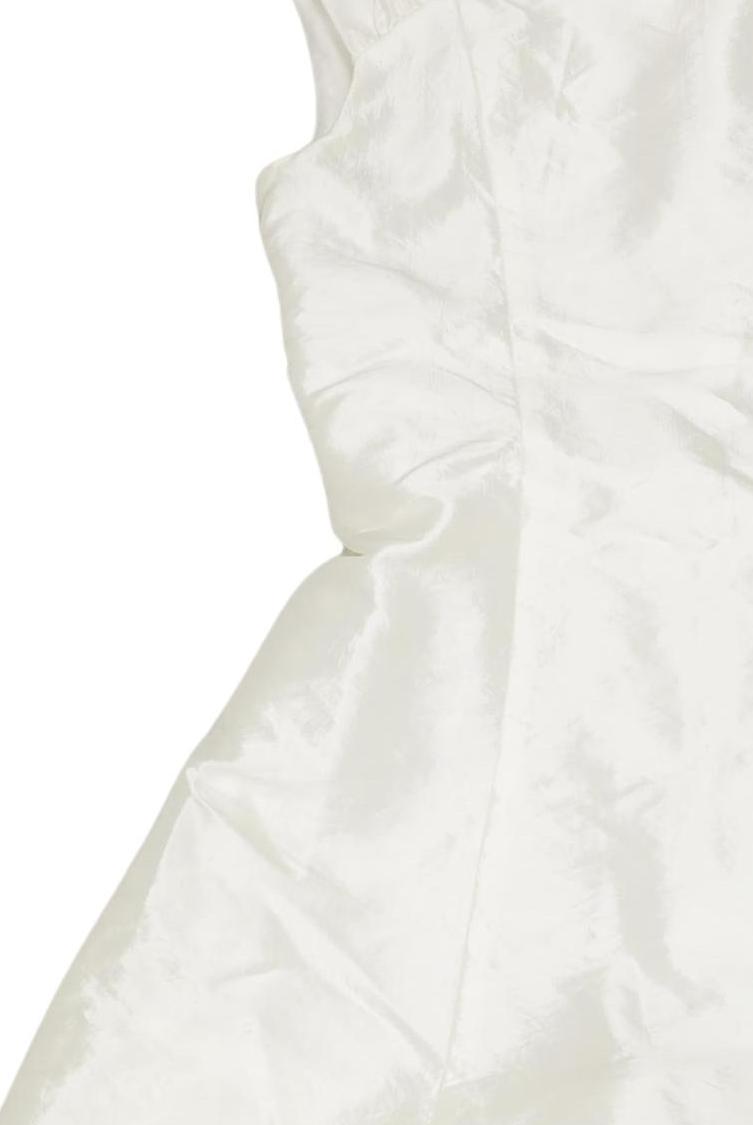 Thumbnail - weise Mädchen Kleid, weiß, Gr. 140