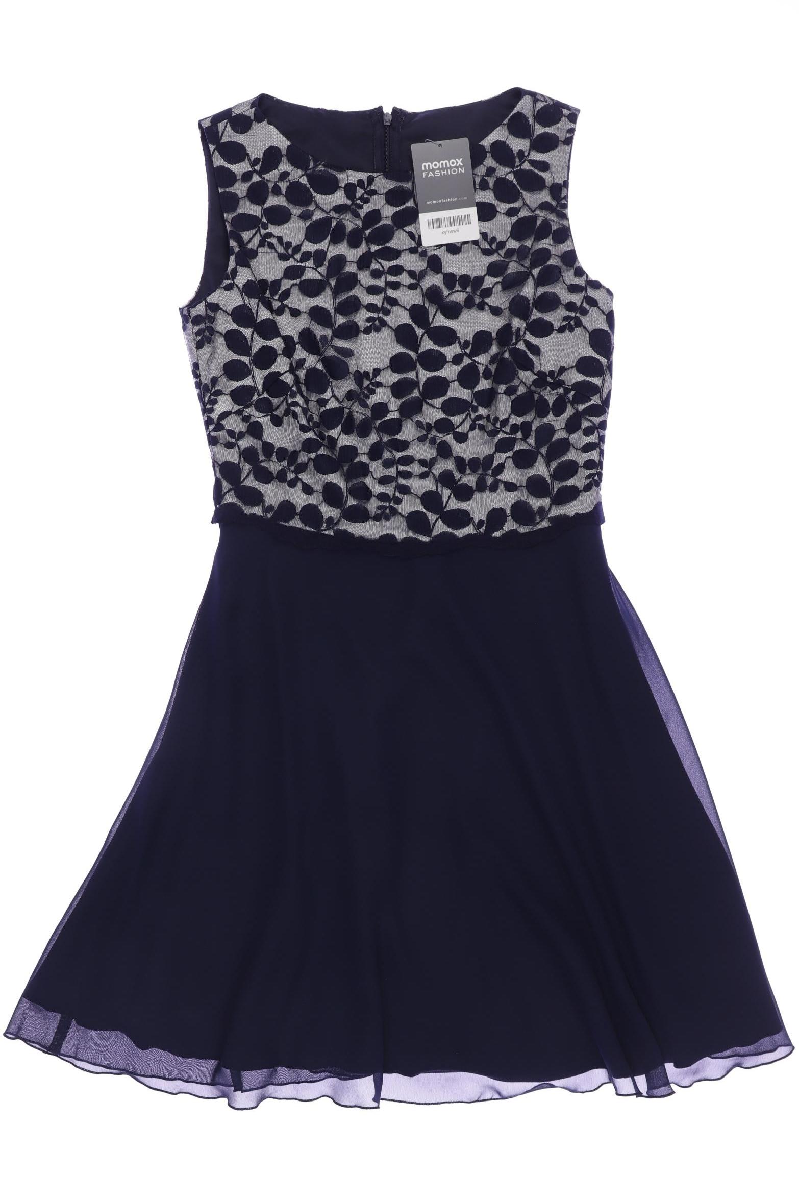 

weise Damen Kleid, marineblau, Gr. 158