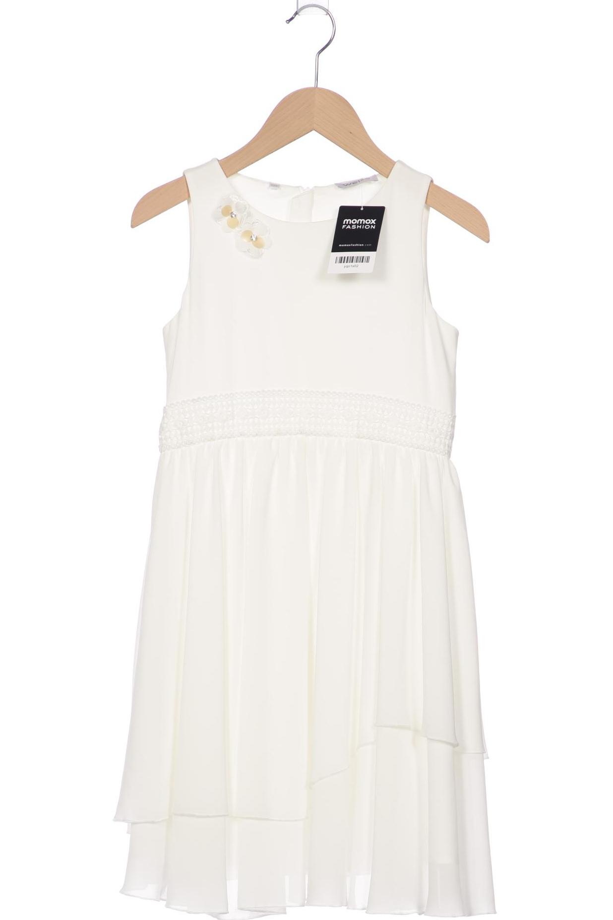 

weise Damen Kleid, weiß, Gr. 134