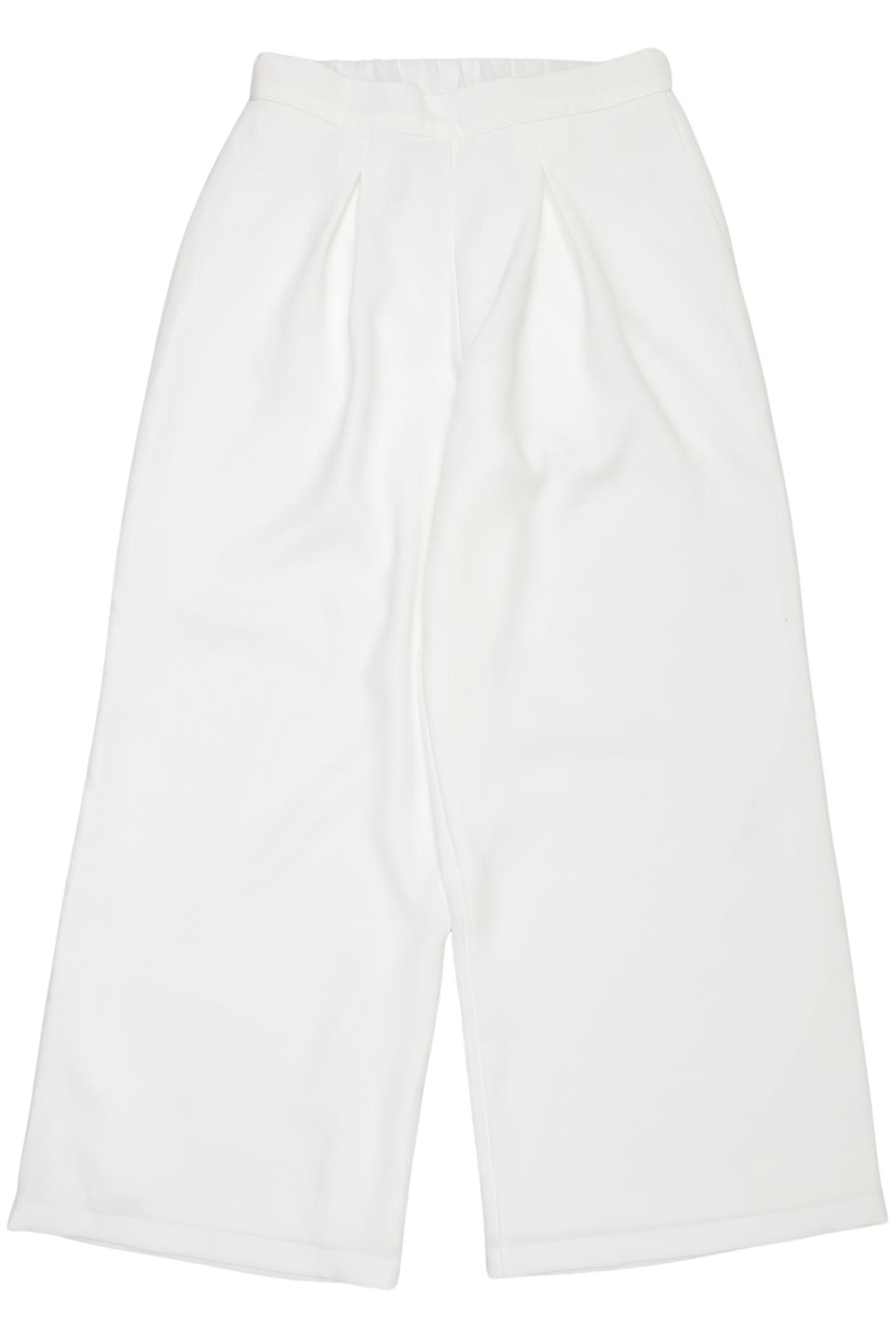 

weise Damen Stoffhose, weiß, Gr. 140