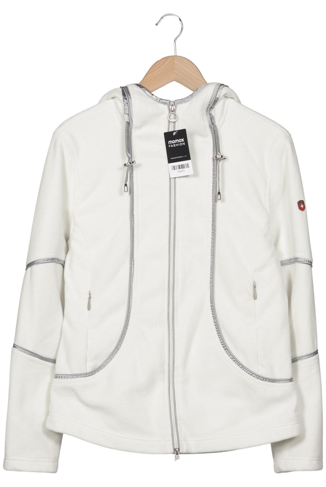 

Wellensteyn Damen Kapuzenpullover, weiß, Gr. 42