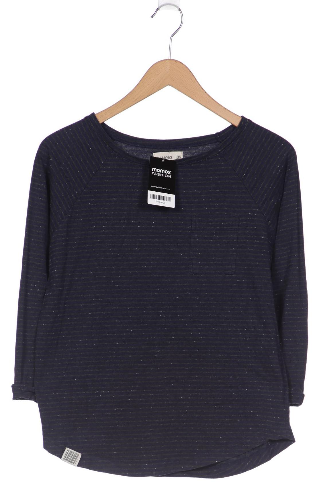 

WEMOTO Damen Langarmshirt, marineblau