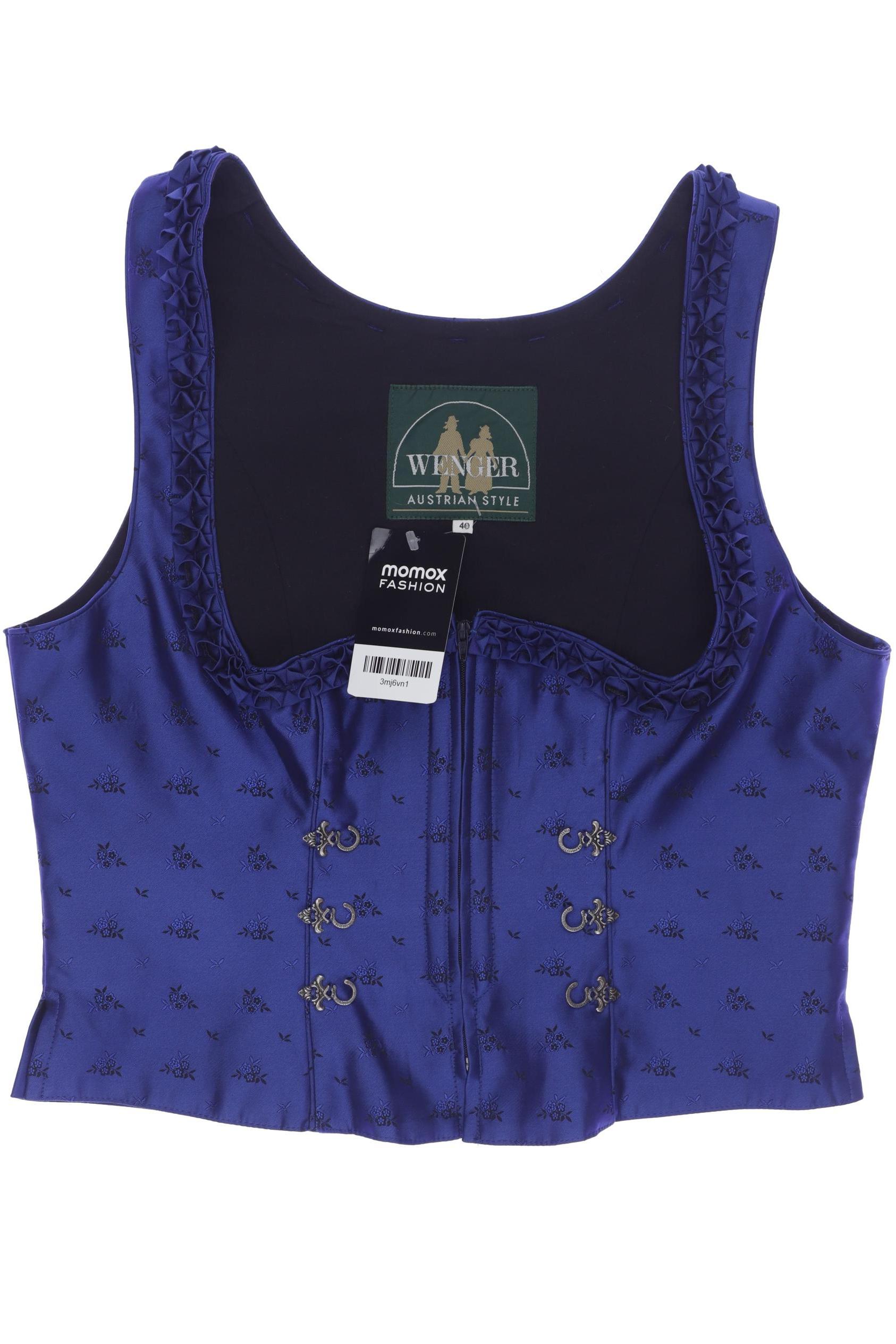 

Wenger Tracht Damen Weste, blau, Gr. 40