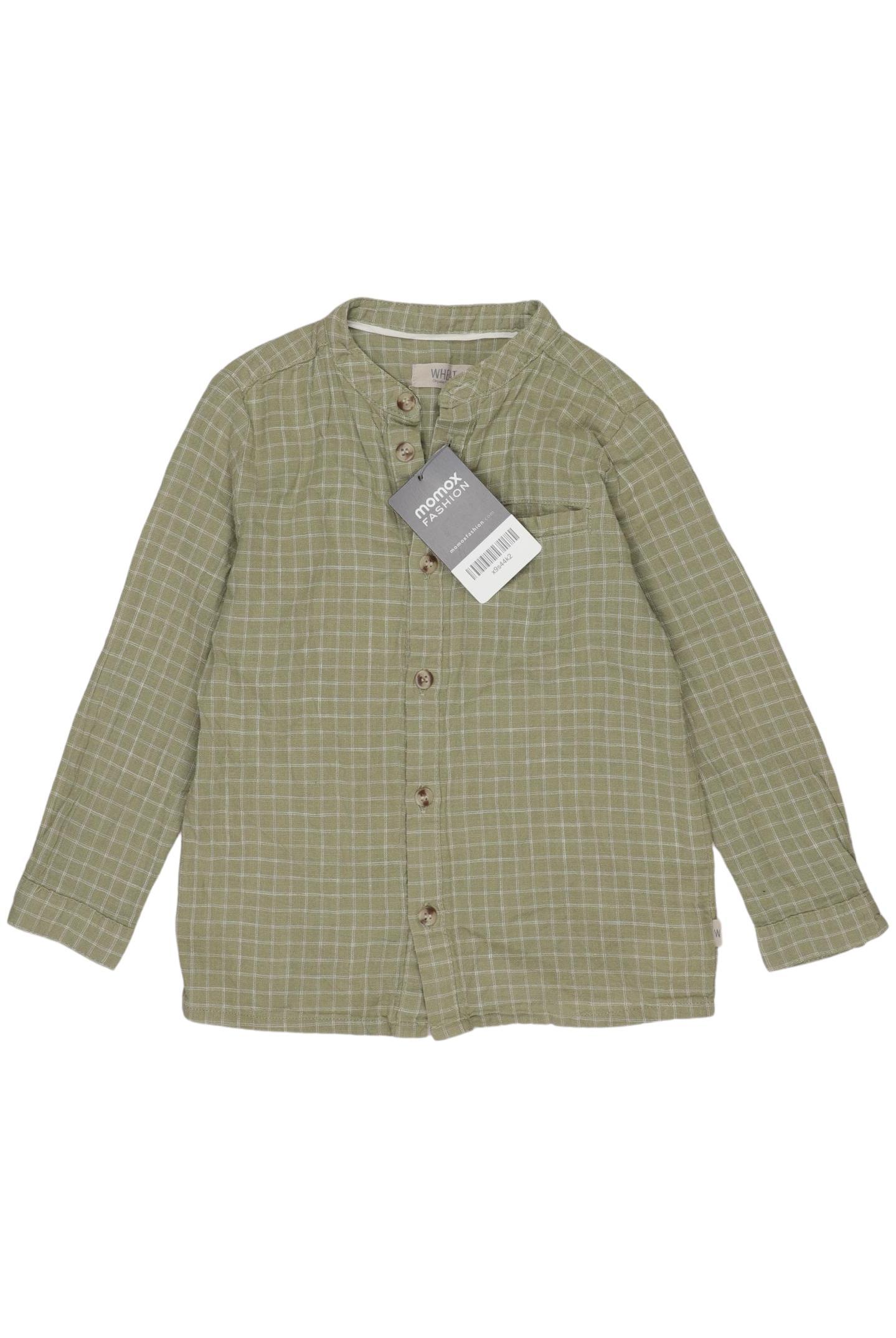 

Wheat Jungen Hemd, hellgrün, Gr. 104