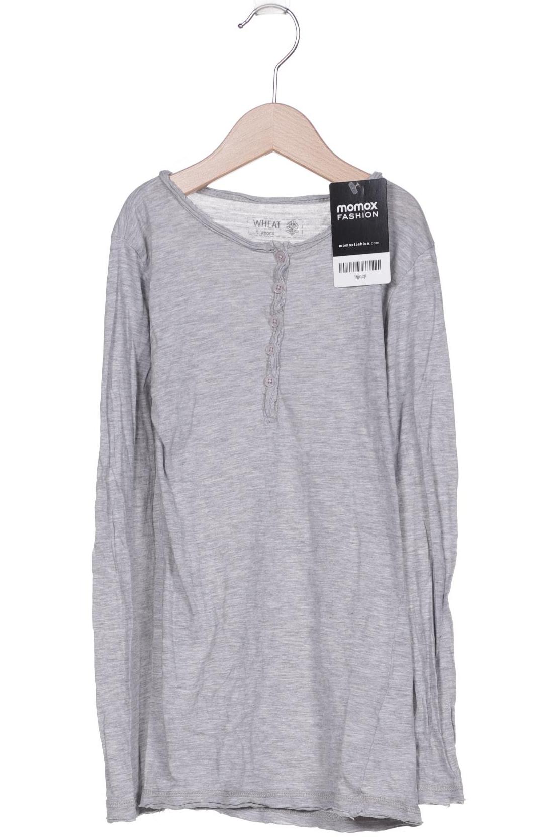 

Wheat Mädchen Langarmshirt, grau