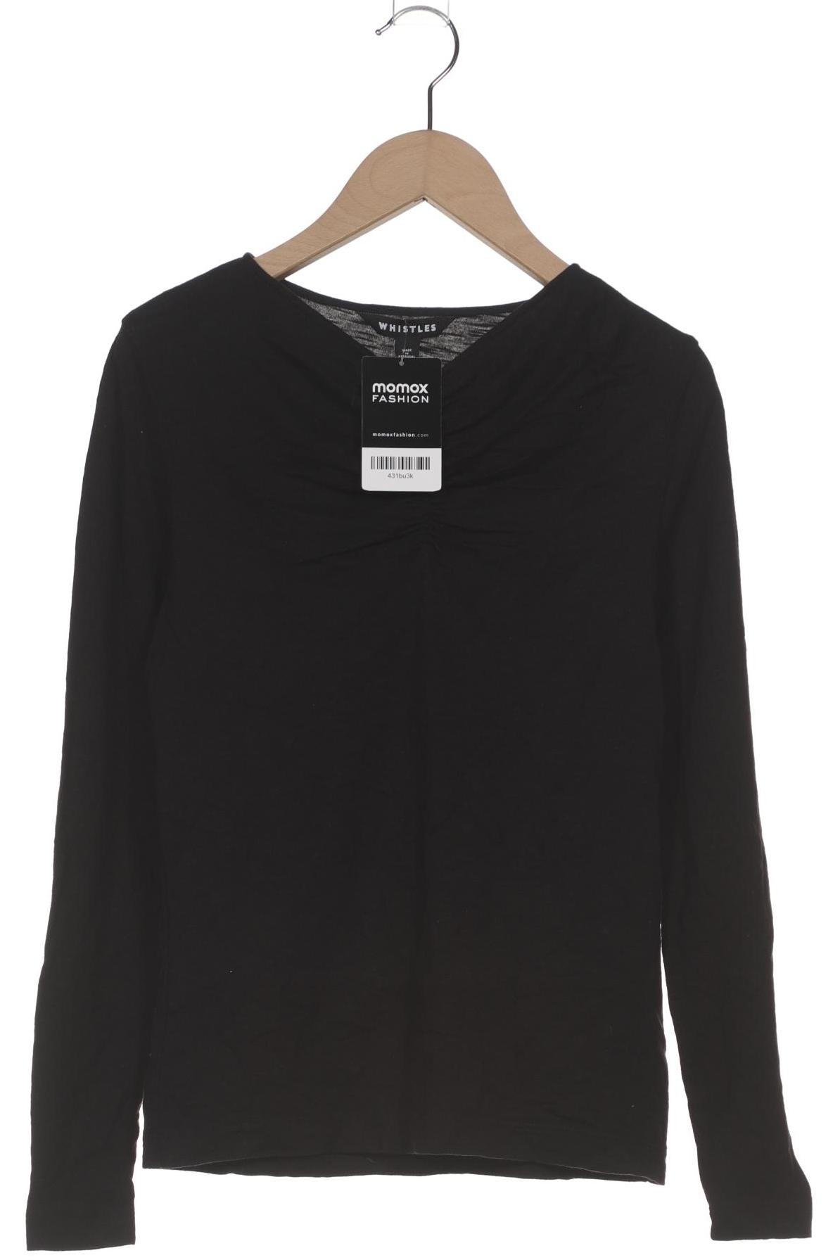 Thumbnail - Whistles Damen Langarmshirt, schwarz, Gr. 32