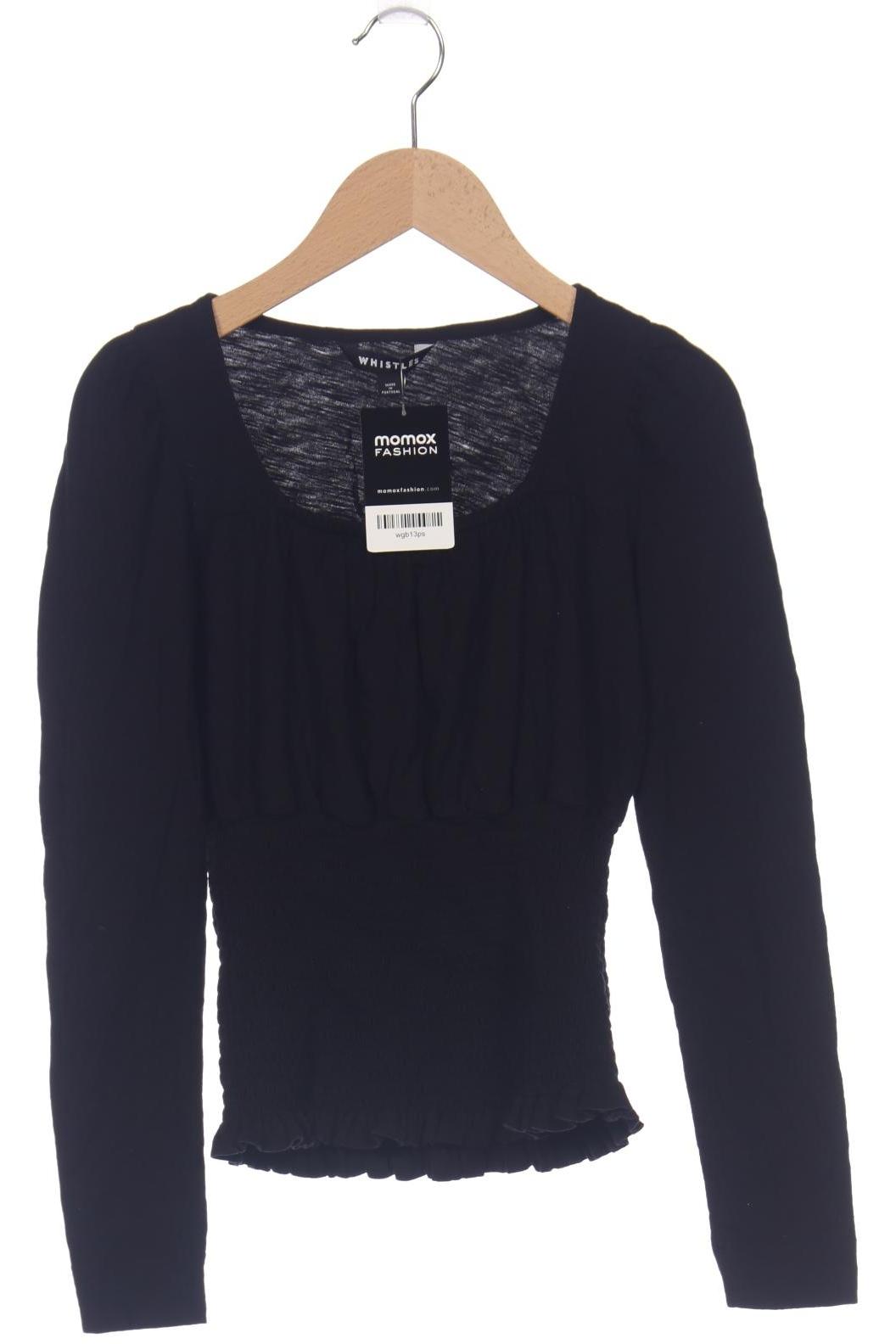 

Whistles Damen Langarmshirt, schwarz, Gr. 34