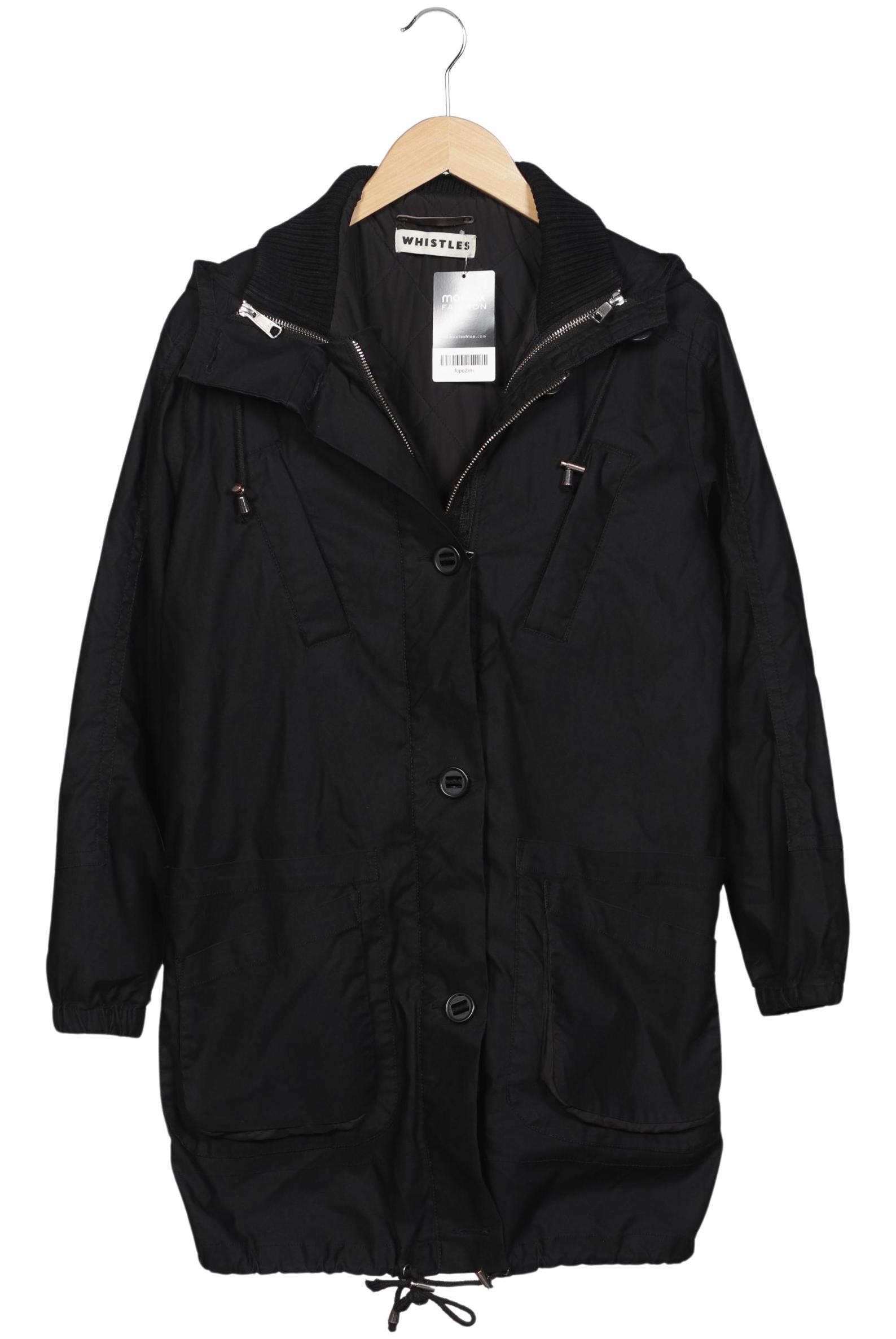 

Whistles Damen Mantel, schwarz, Gr. 34