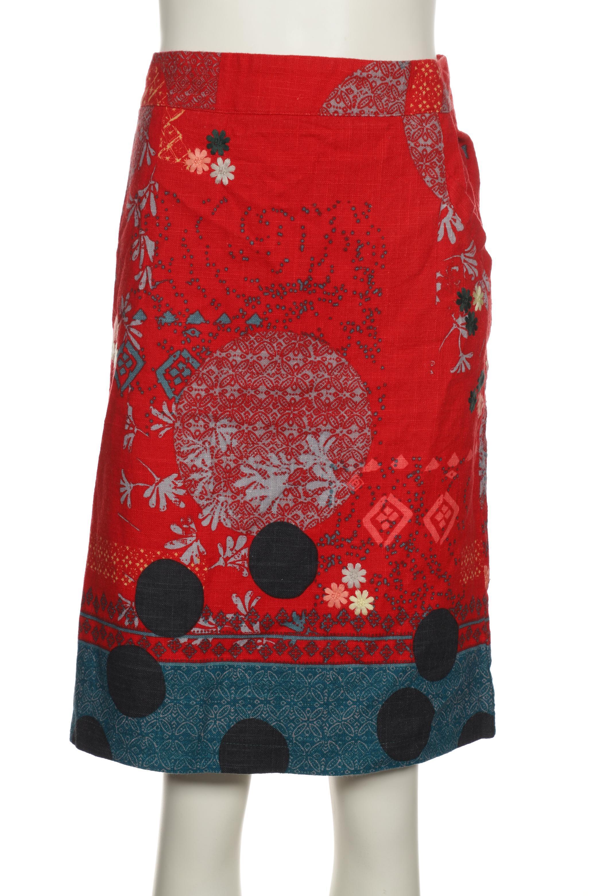 

White Stuff Damen Rock, rot, Gr. 18