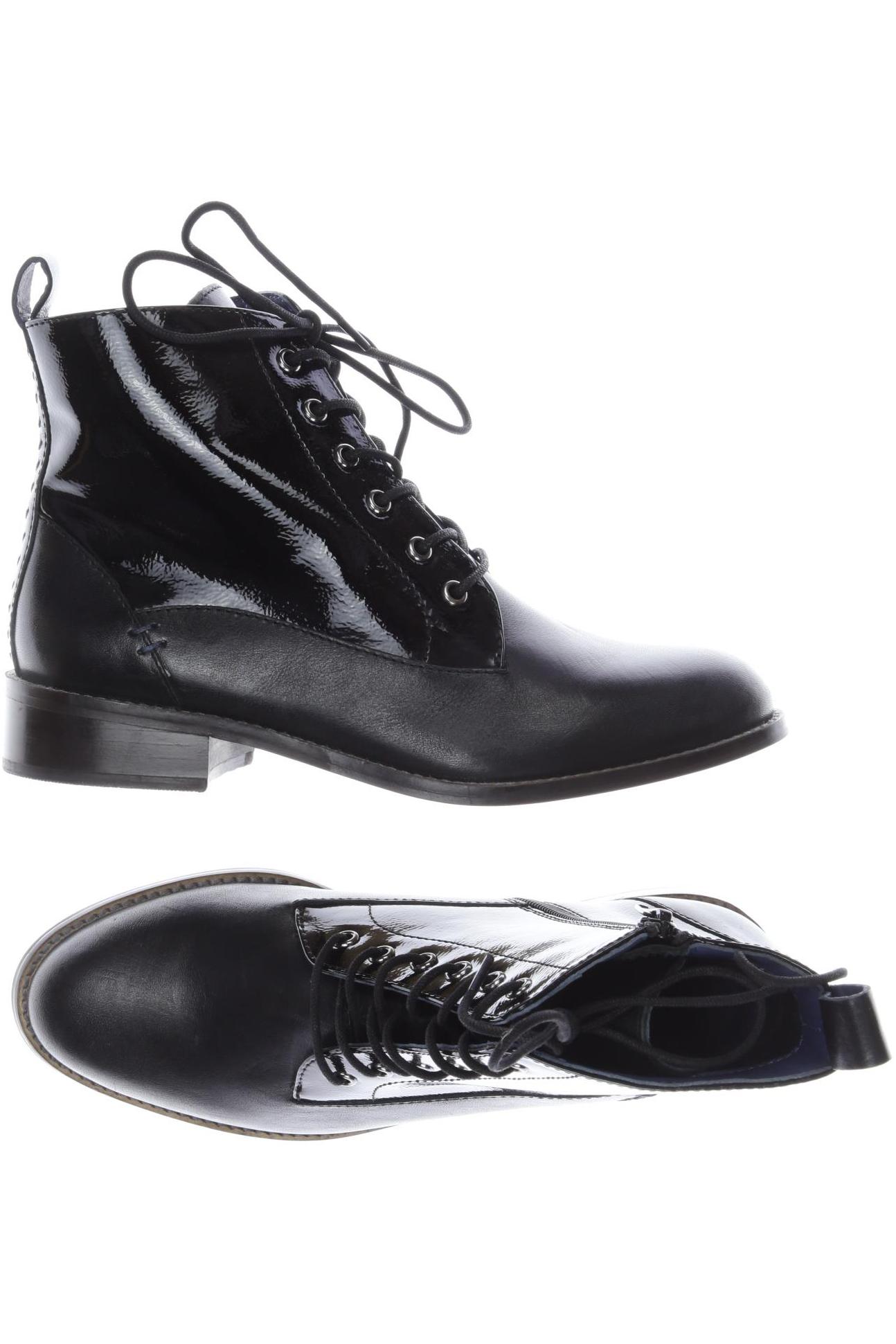 

White Stuff Damen Stiefelette, schwarz, Gr. 37