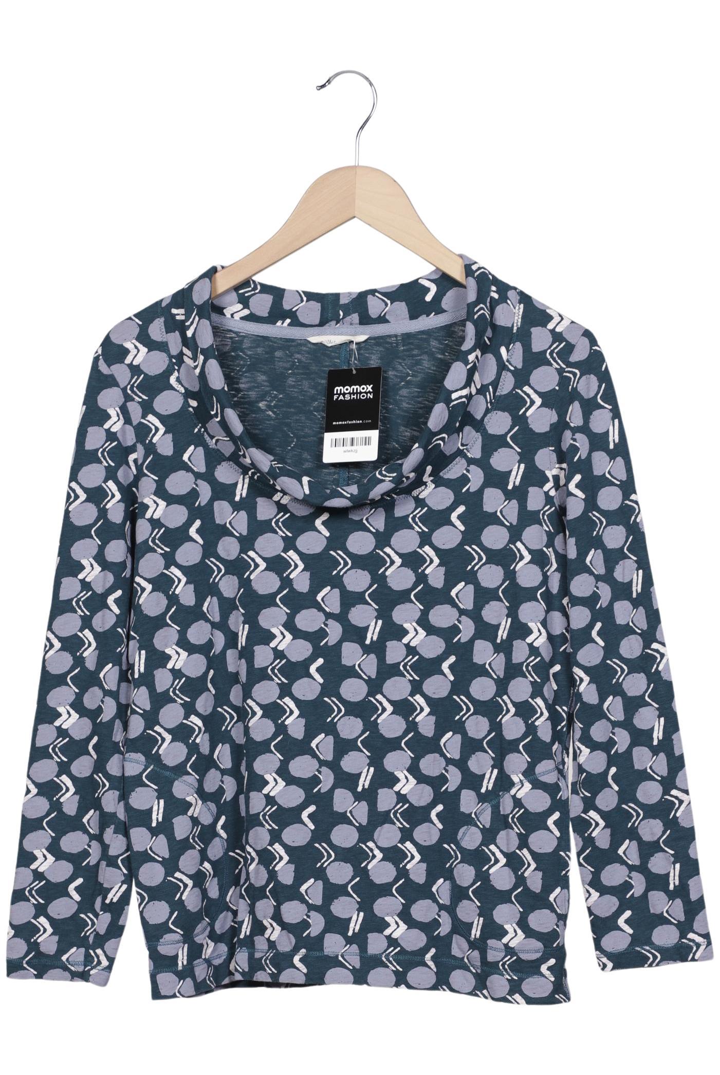 

White Stuff Damen Langarmshirt, türkis, Gr. 38