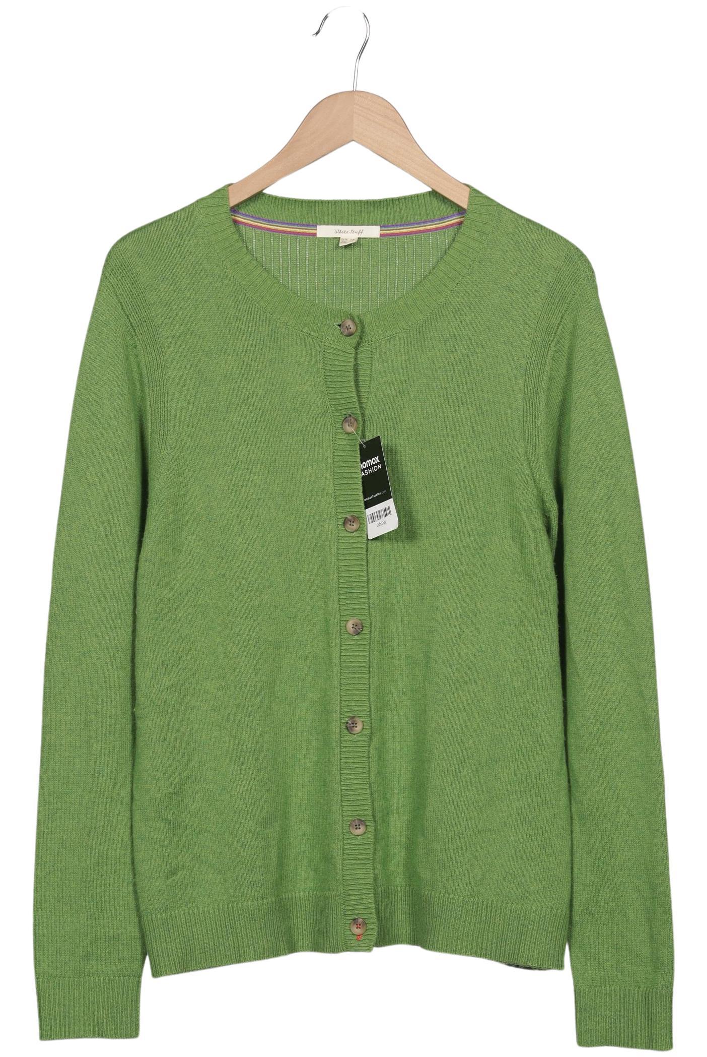 

White Stuff Damen Strickjacke, grün, Gr. 46