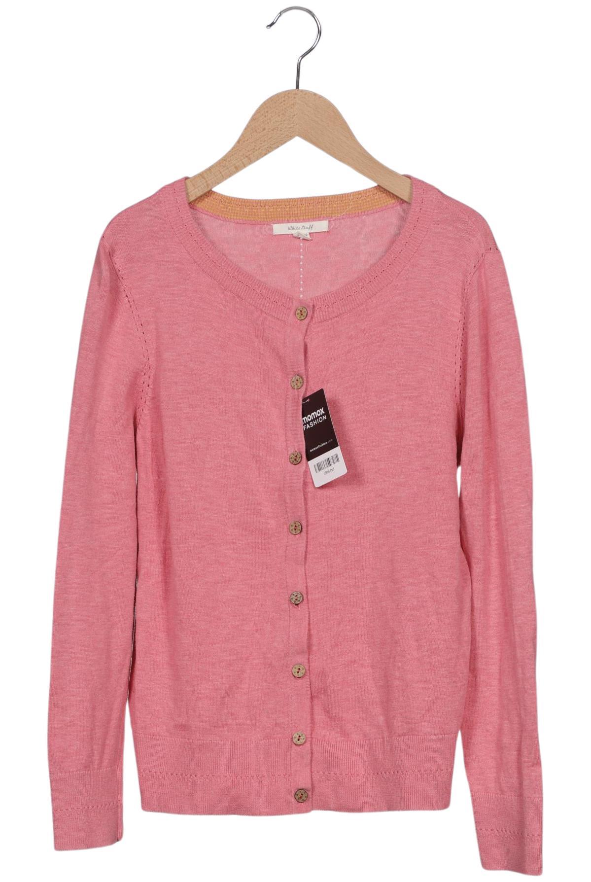 

White Stuff Damen Strickjacke, pink, Gr. 40