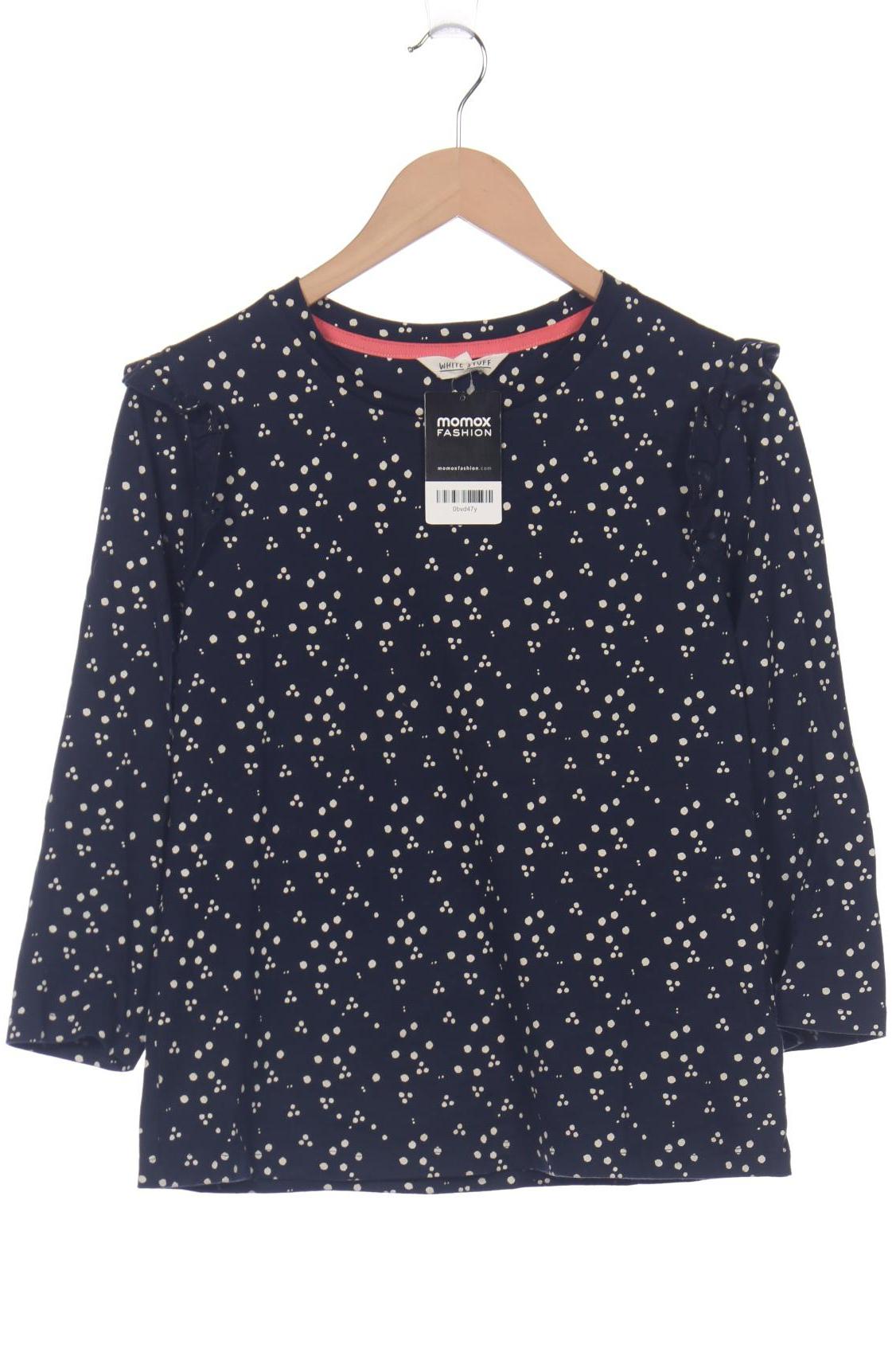 

White Stuff Damen Langarmshirt, marineblau, Gr. 36