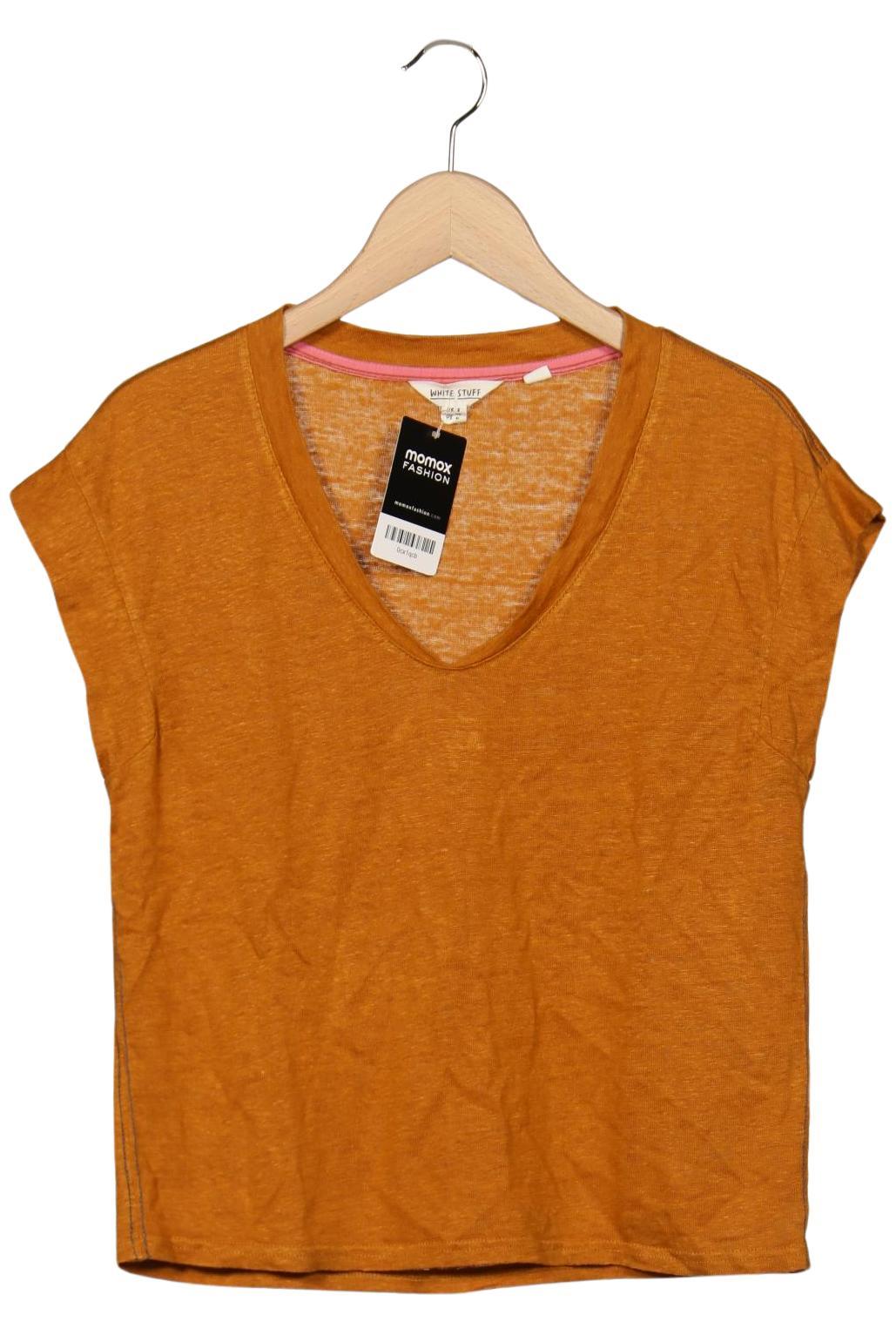 

White Stuff Damen T-Shirt, orange, Gr. 36