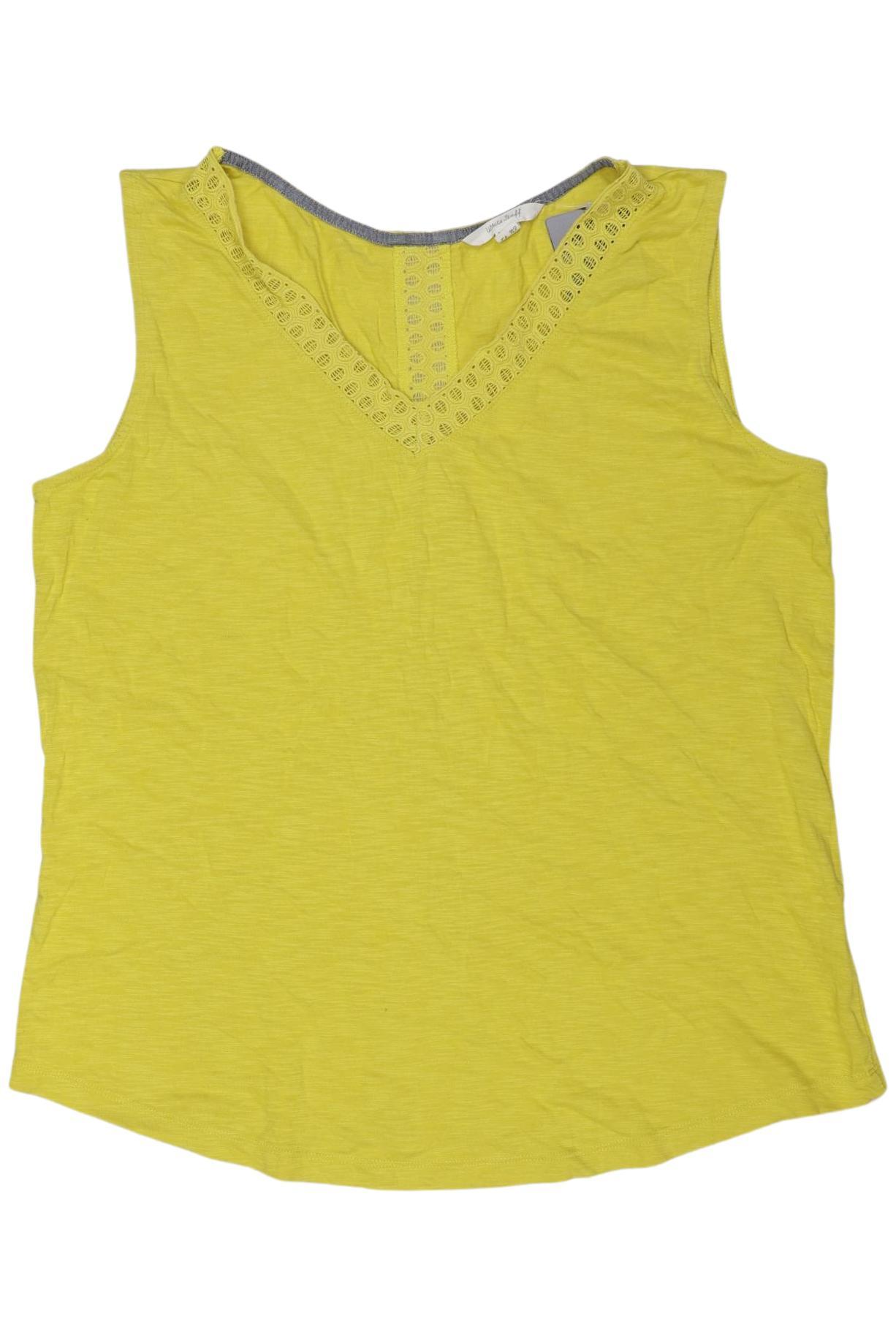 

White Stuff Damen Top, gelb, Gr. 42