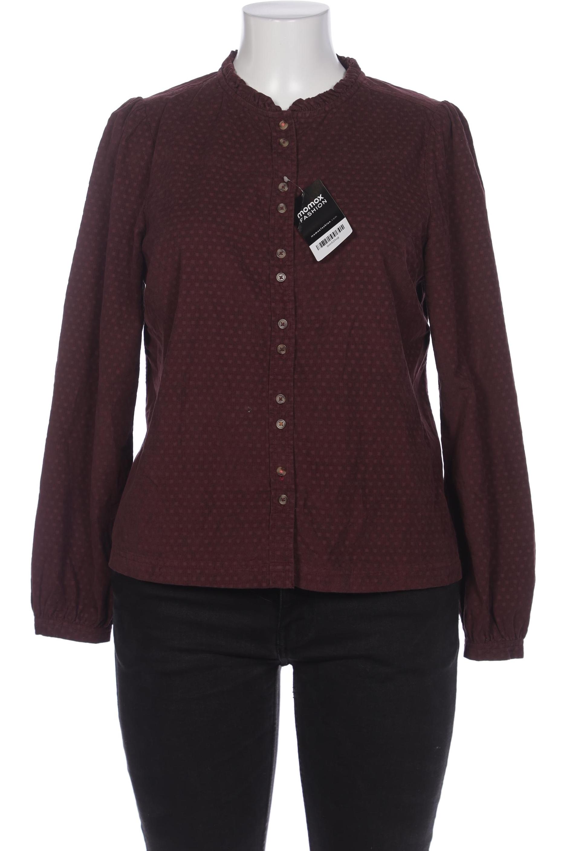 

White Stuff Damen Bluse, bordeaux, Gr. 42