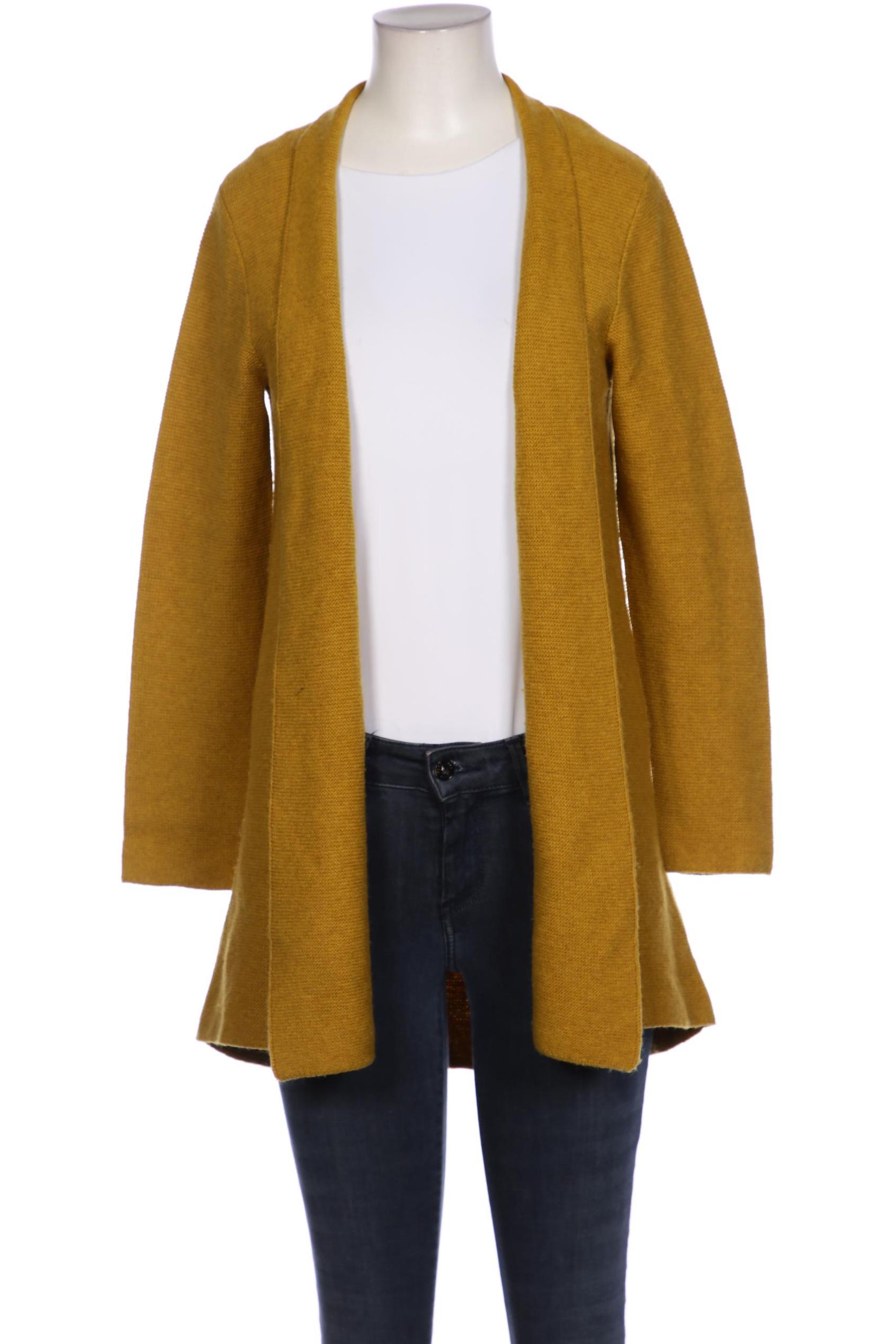 

White Stuff Damen Strickjacke, gelb, Gr. 36