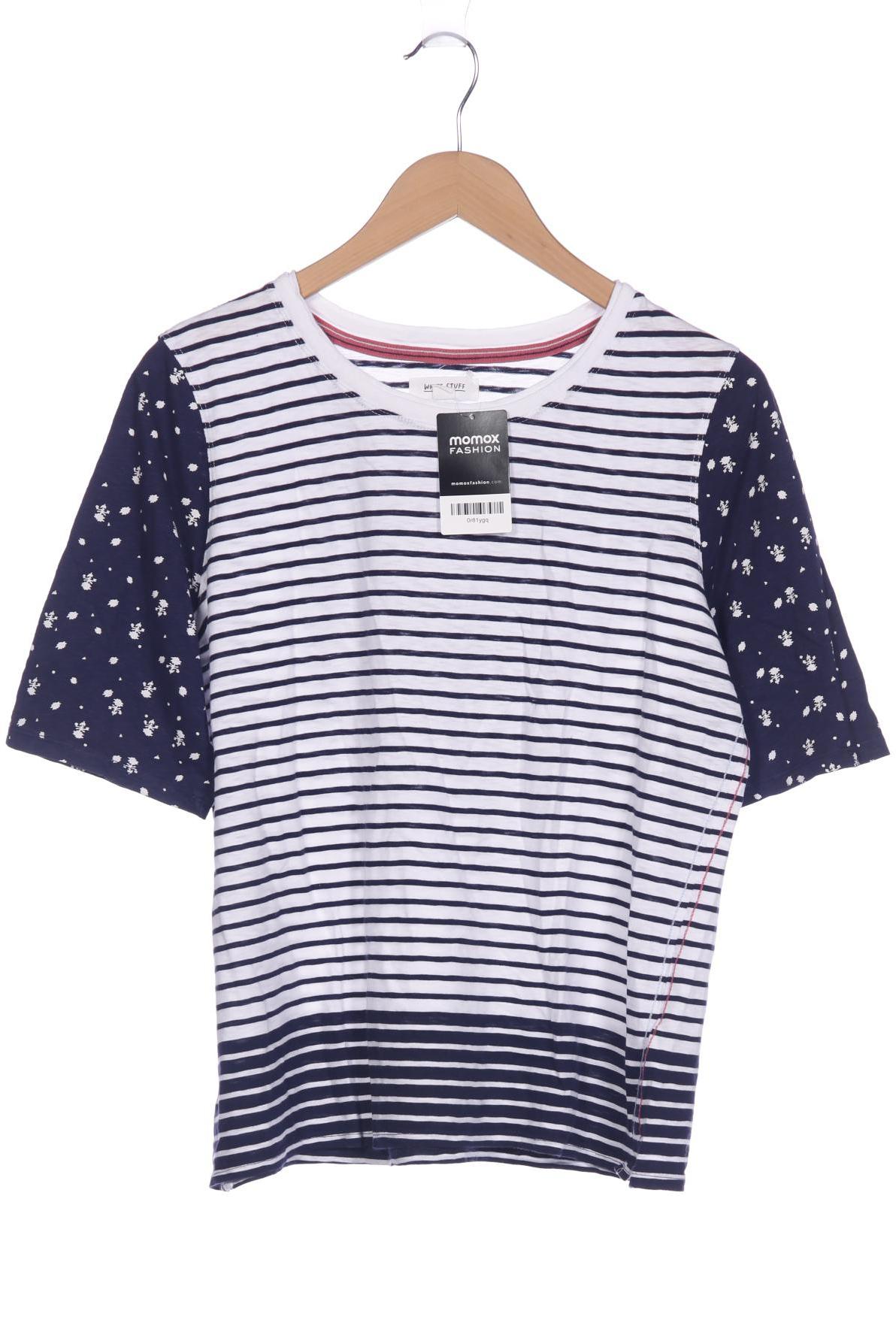 

White Stuff Damen T-Shirt, marineblau, Gr. 44