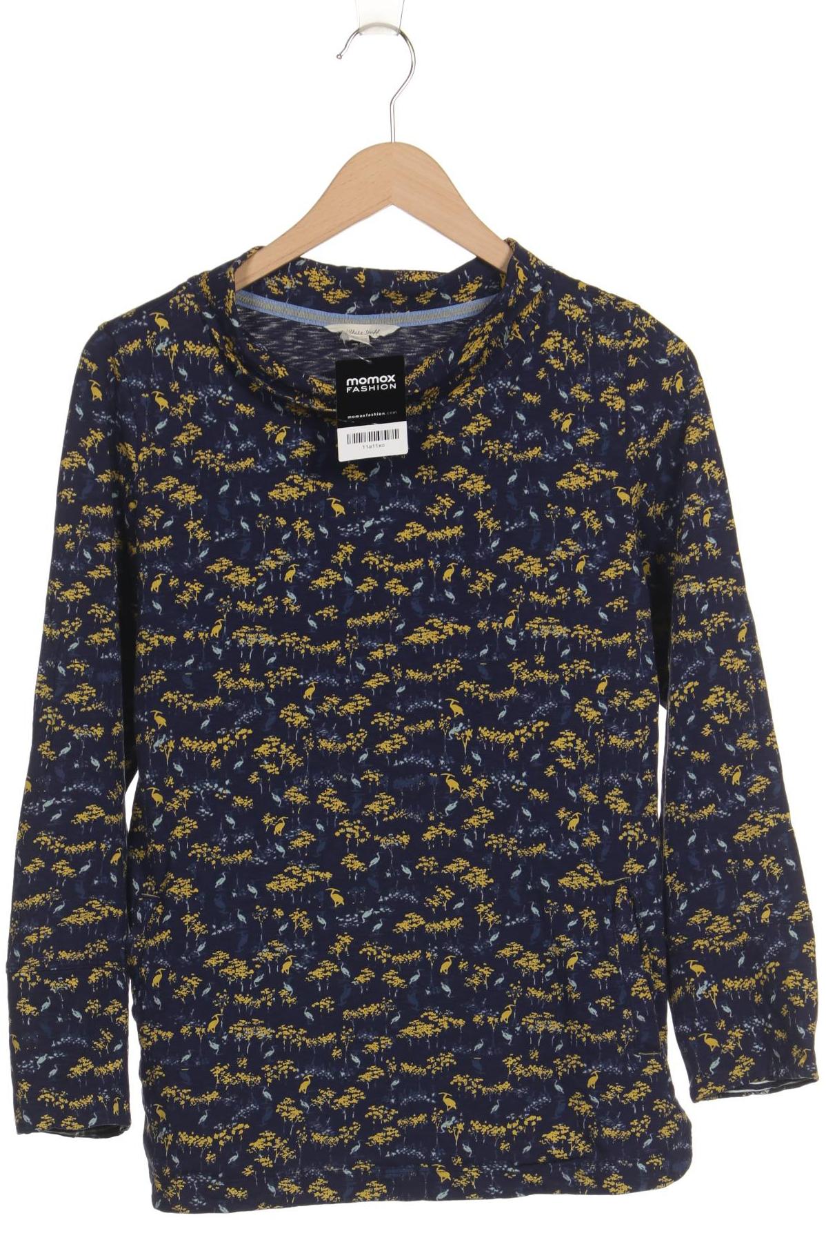 

White Stuff Damen Langarmshirt, marineblau, Gr. 40