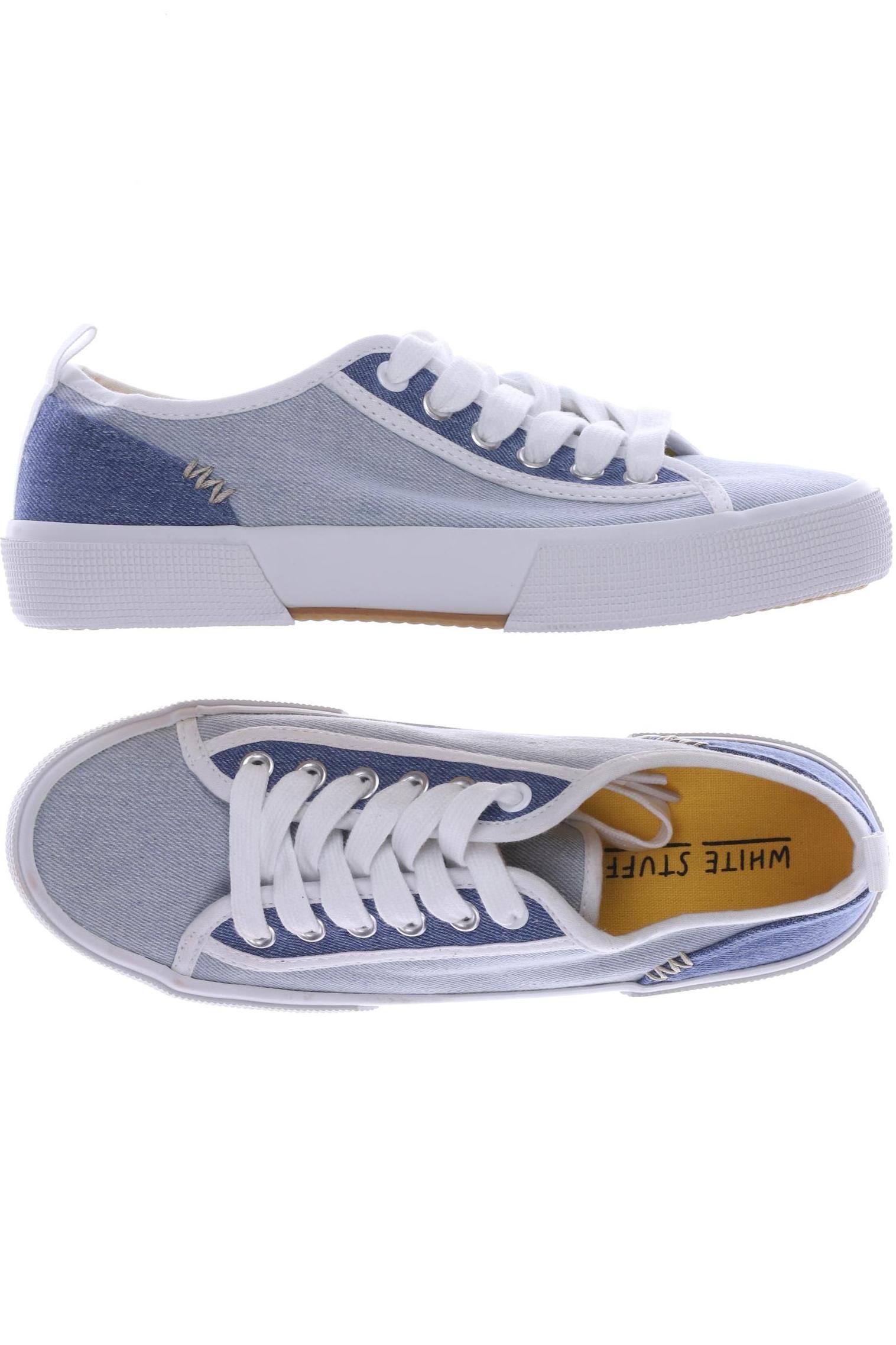

White Stuff Damen Sneakers, hellblau