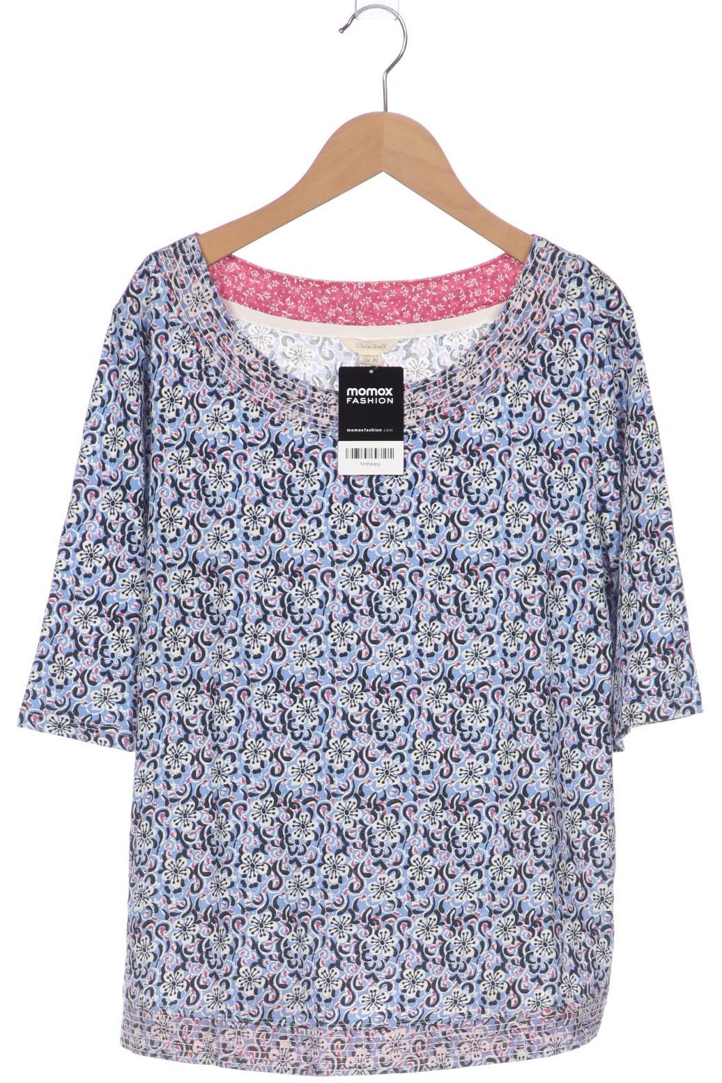 

White Stuff Damen Langarmshirt, blau, Gr. 42