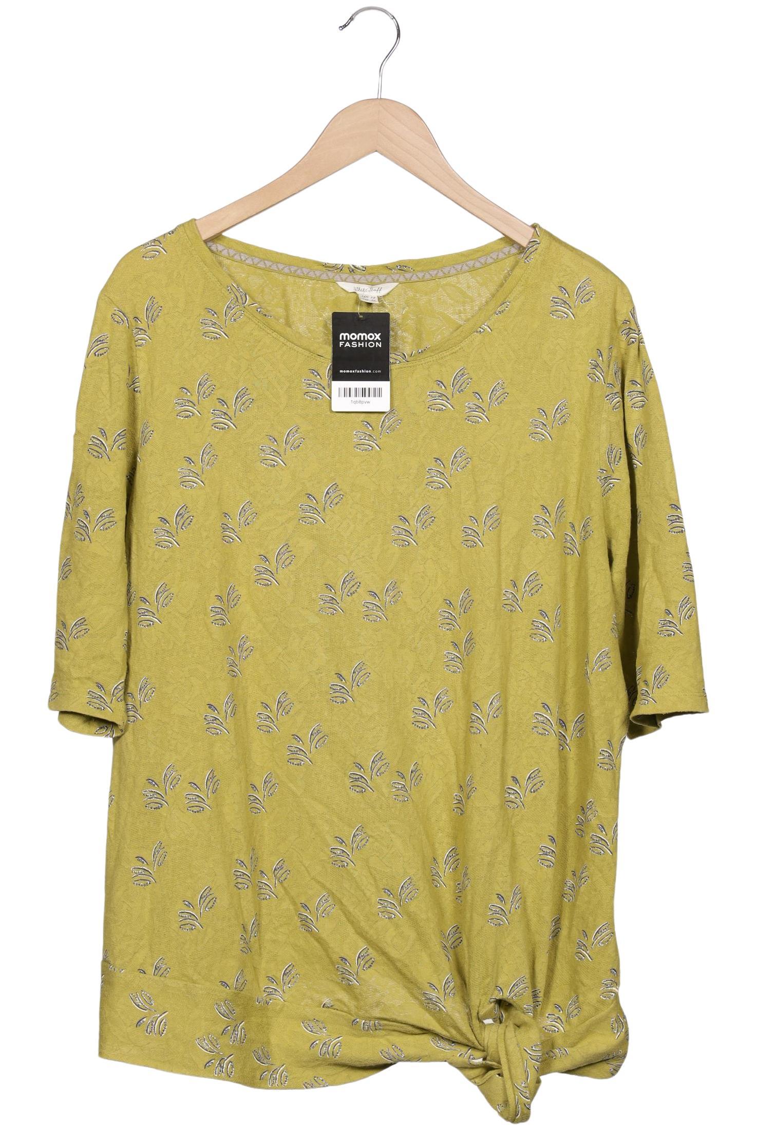 

White Stuff Damen T-Shirt, hellgrün, Gr. 46