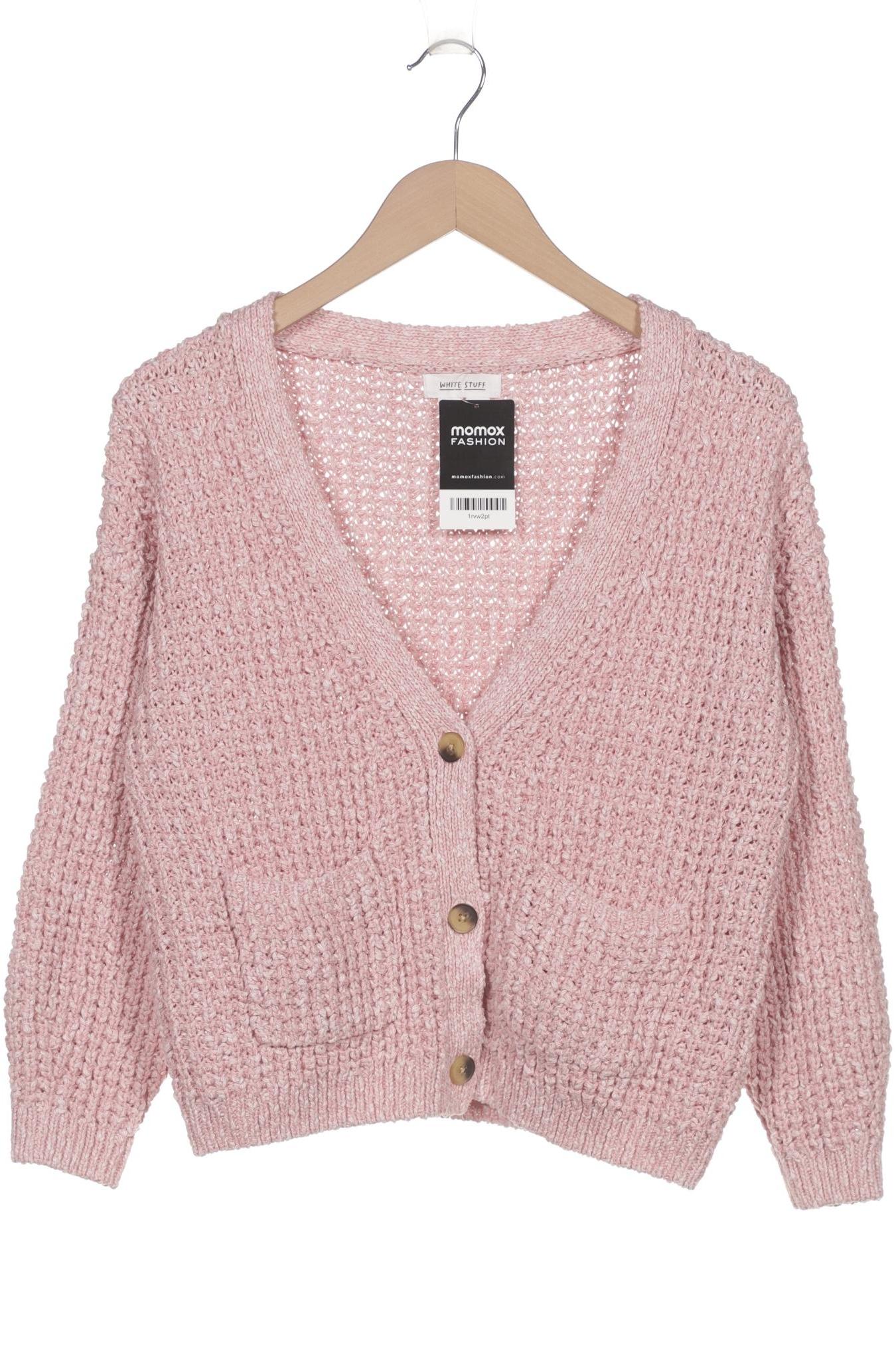 

White Stuff Damen Strickjacke, pink, Gr. 36