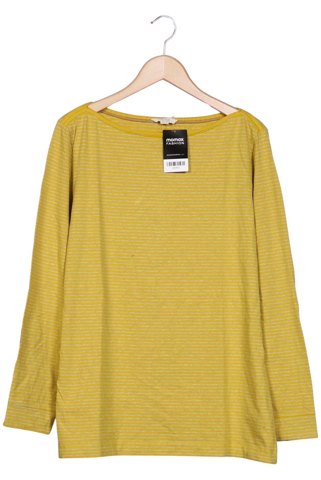 

White Stuff Damen Langarmshirt, gelb, Gr. 48