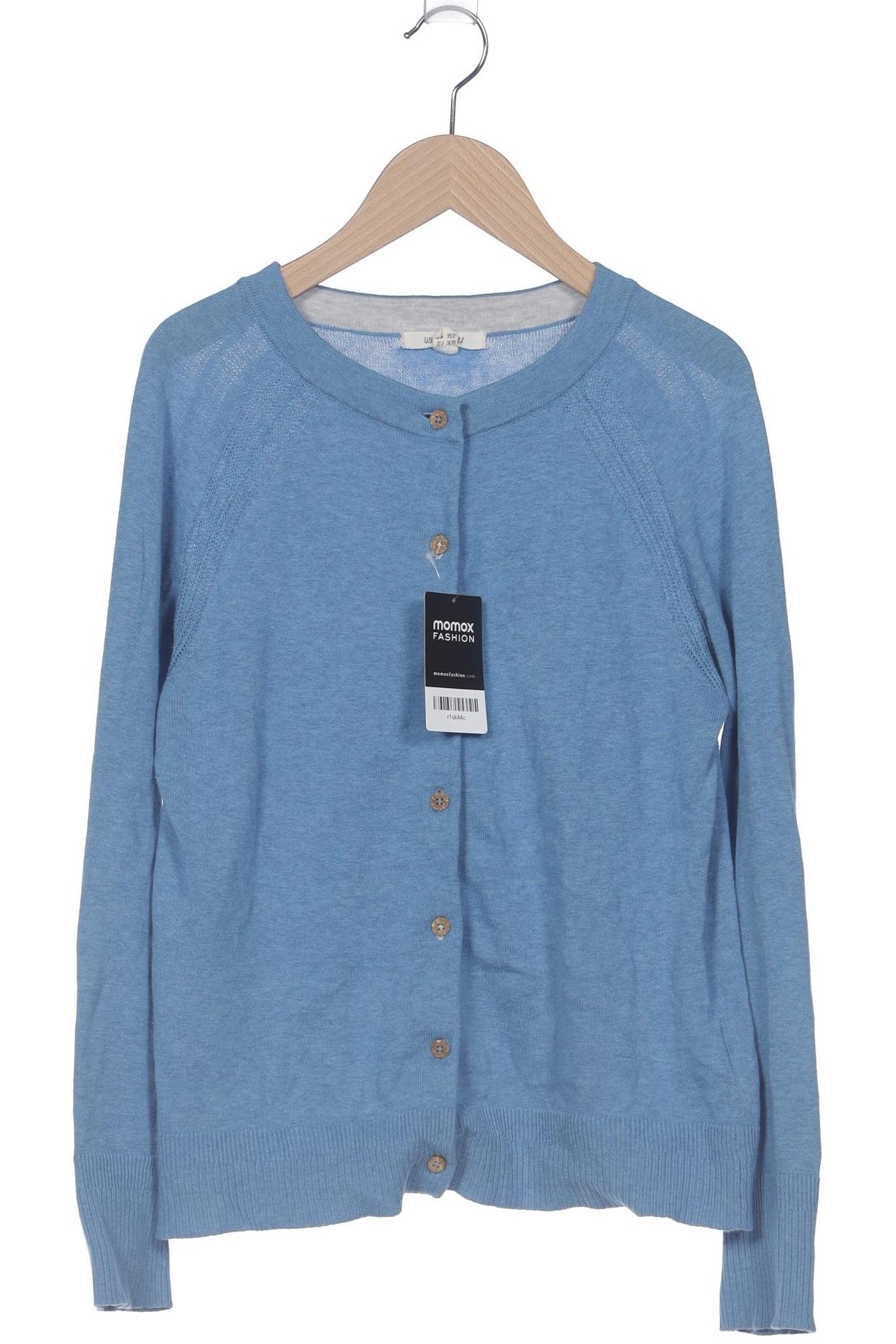 

White Stuff Damen Strickjacke, blau, Gr. 40