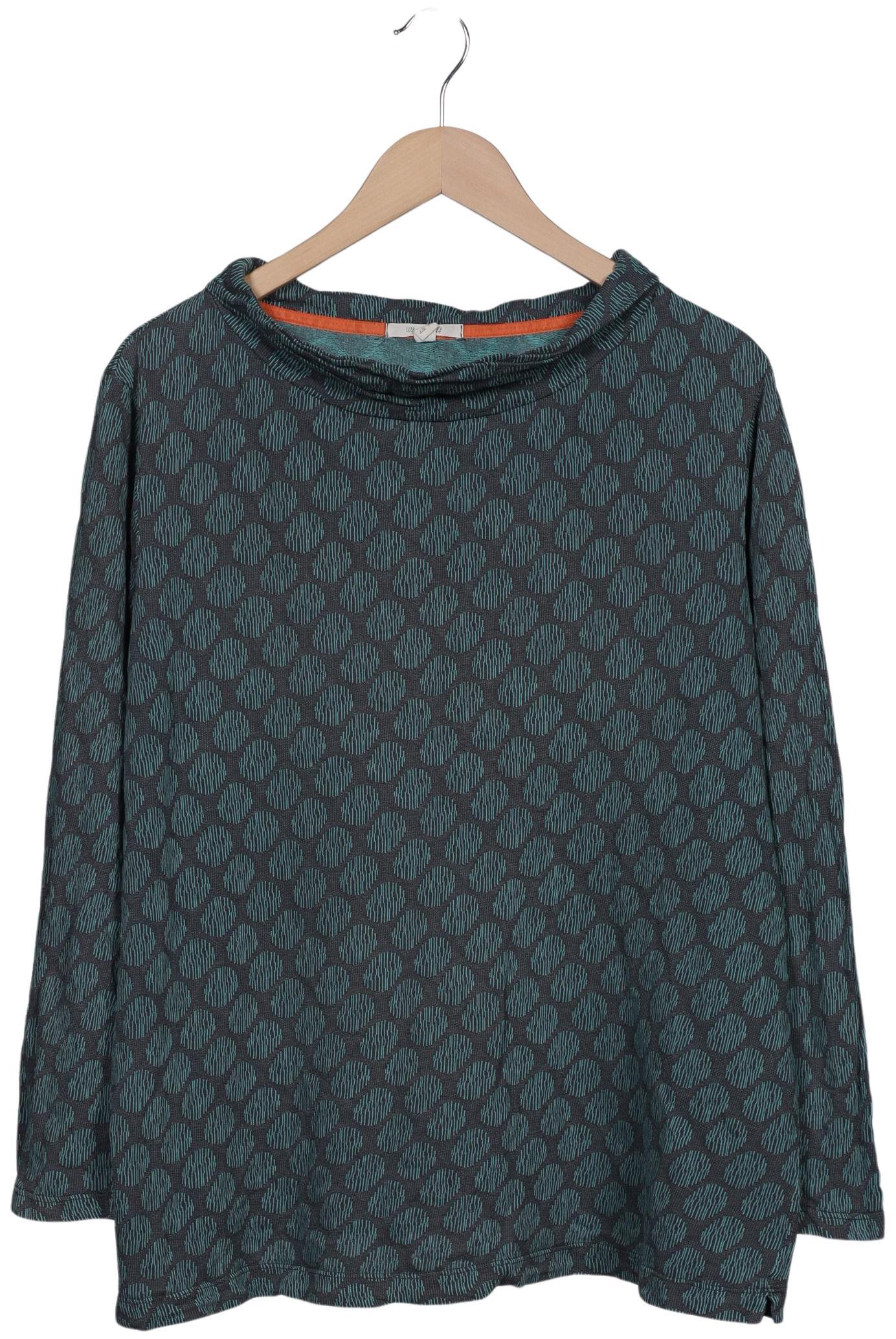 

White Stuff Damen Langarmshirt, grün, Gr. 48