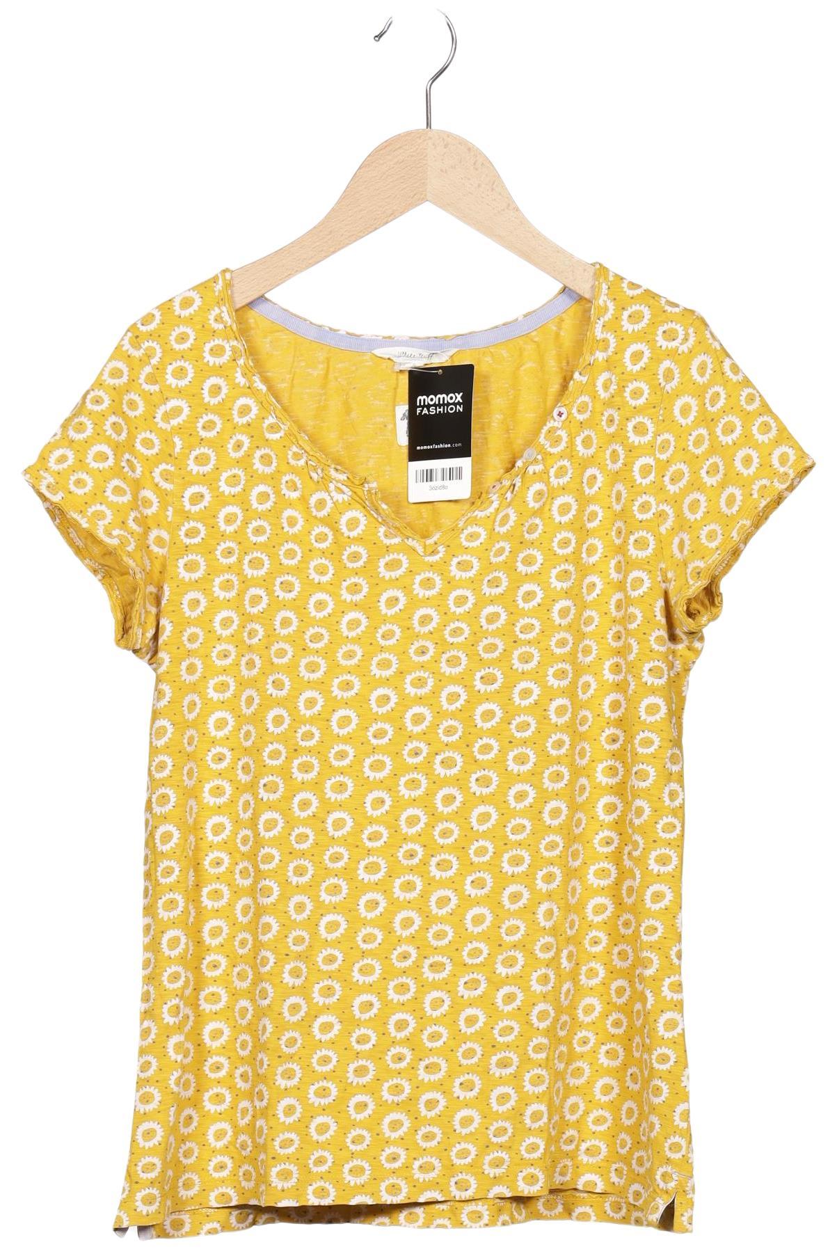 

White Stuff Damen T-Shirt, gelb, Gr. 36