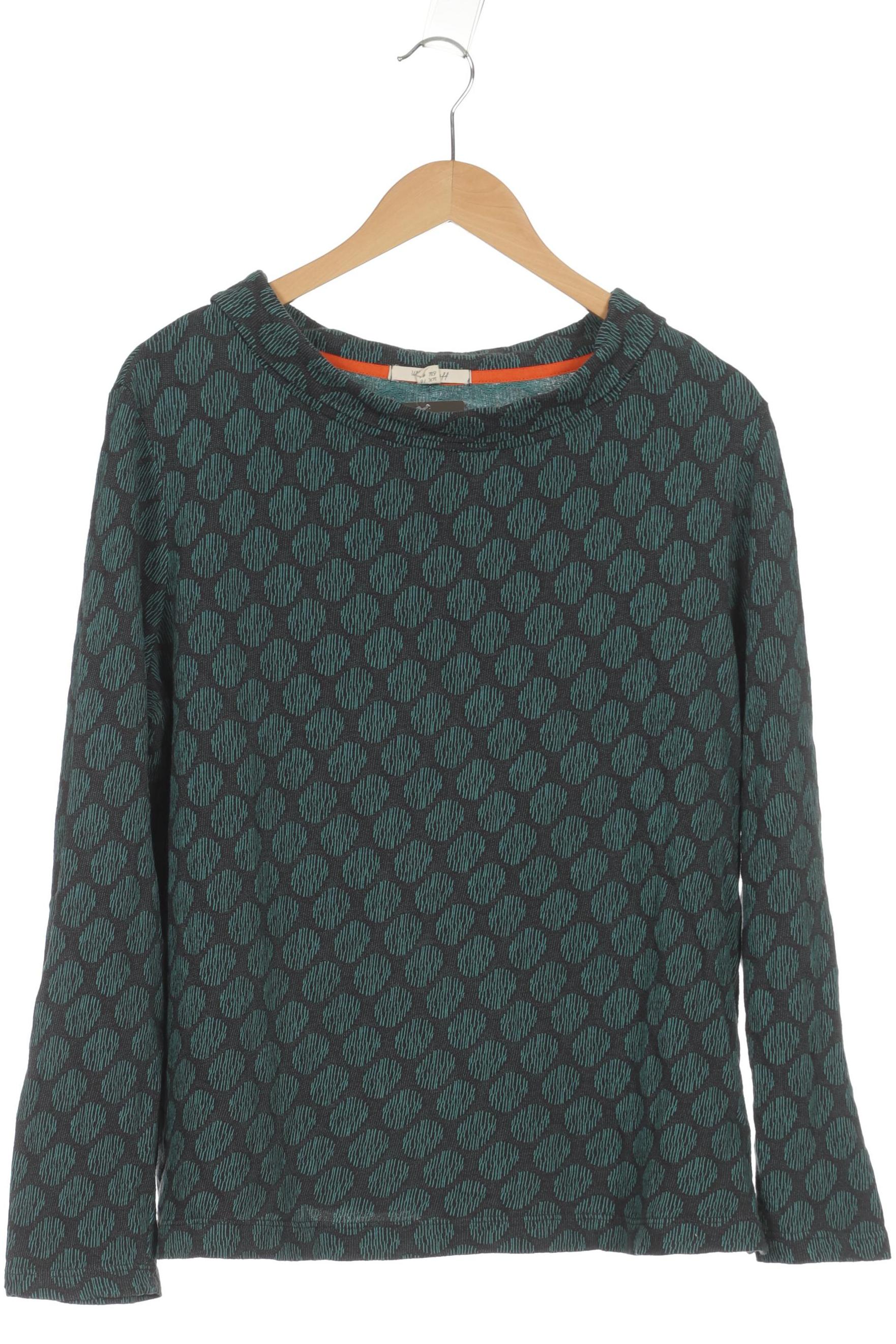 

White Stuff Damen Langarmshirt, türkis, Gr. 44