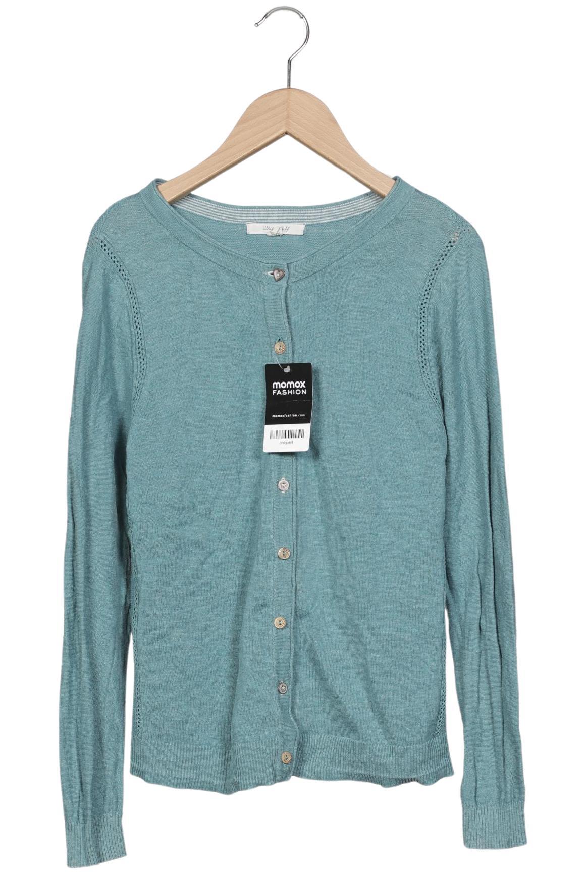 

White Stuff Damen Strickjacke, türkis, Gr. 38