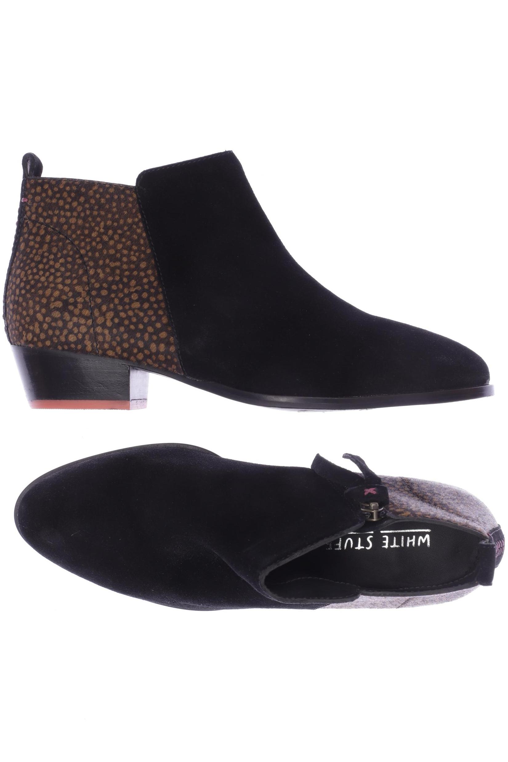 

White Stuff Damen Stiefelette, schwarz